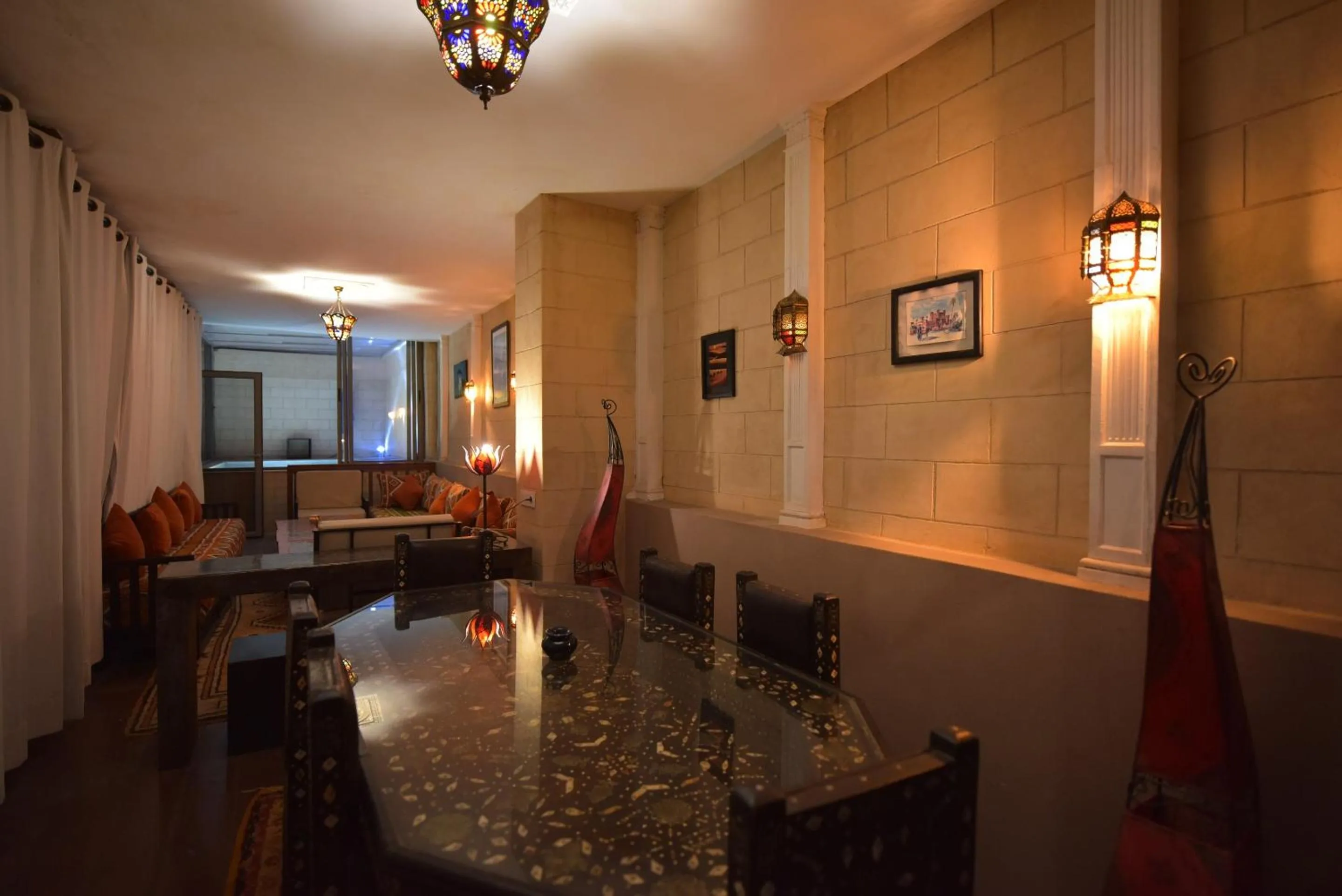 Patio in RIAD KALE POLIS