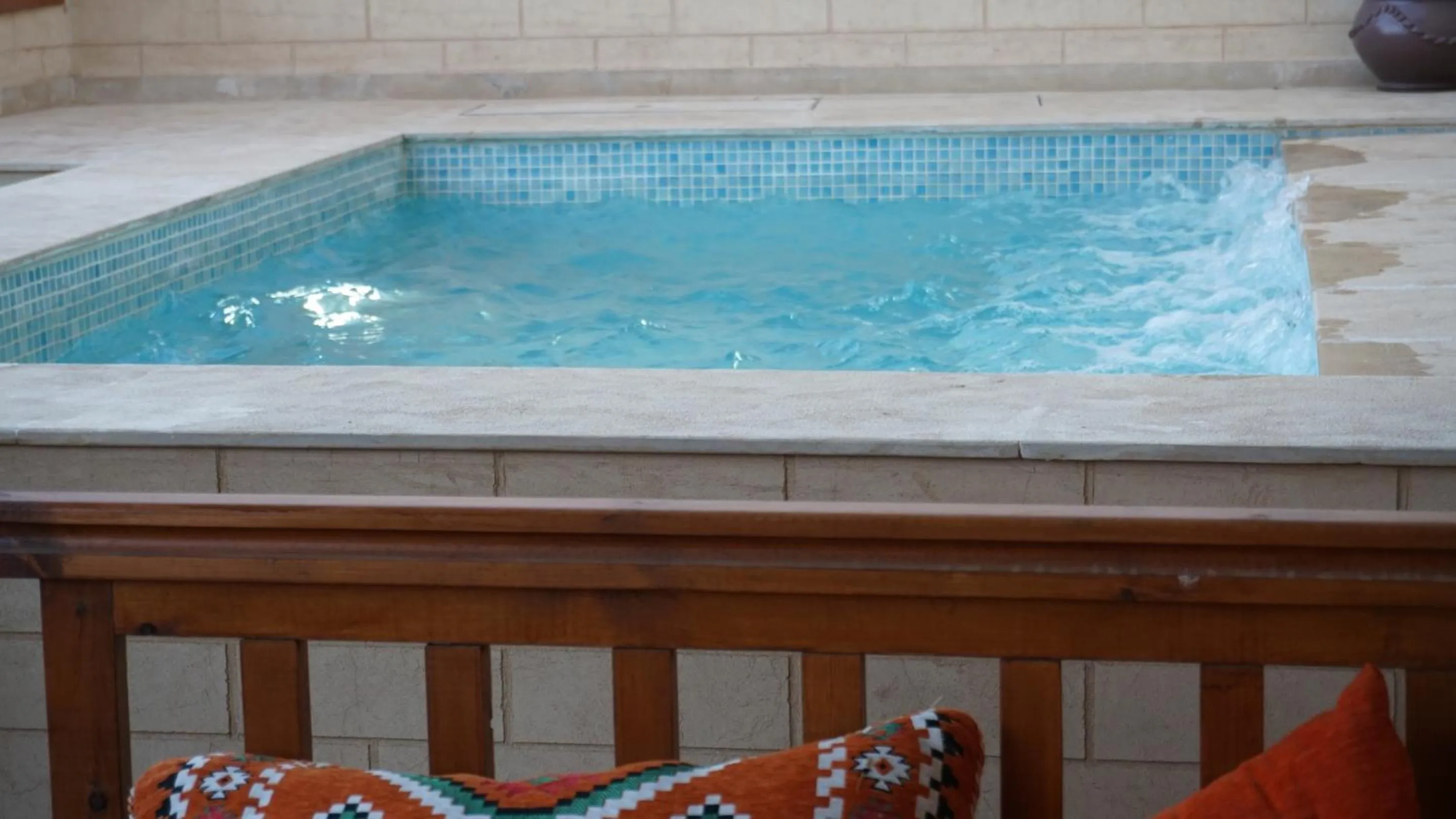 Pool view in RIAD KALE POLIS
