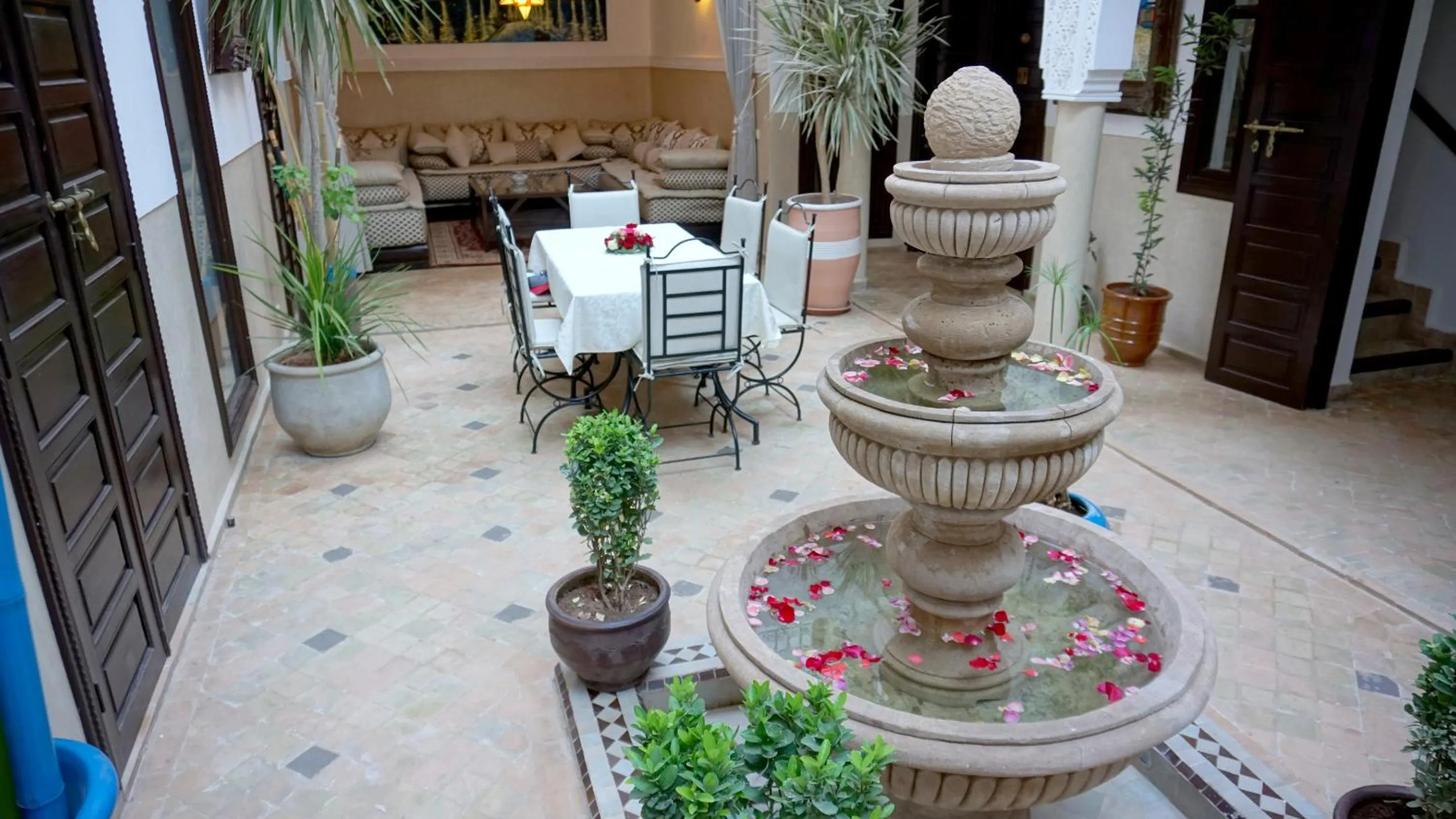 Patio in RIAD KALE POLIS