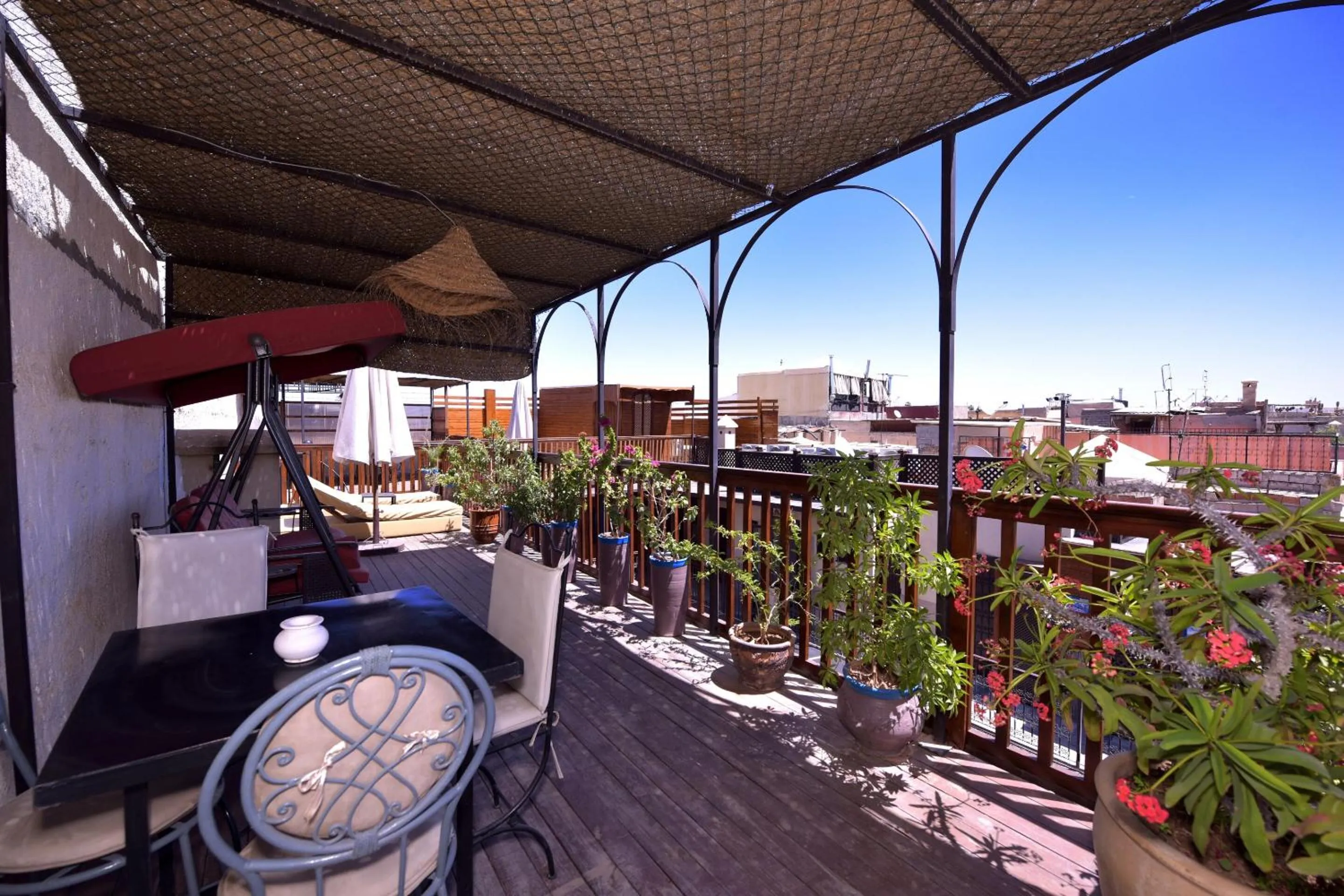 Patio in RIAD KALE POLIS
