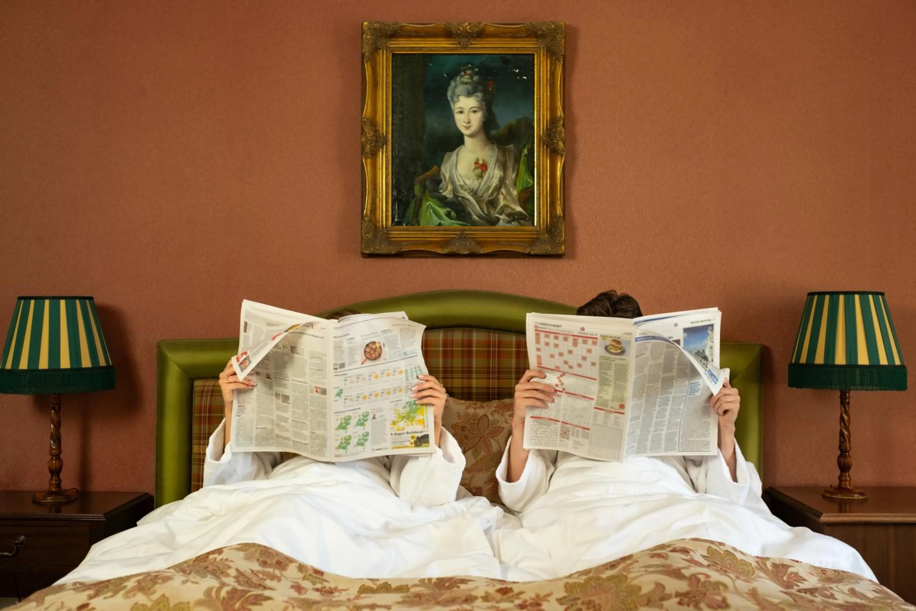 Bed in Landgoed Duin & Kruidberg