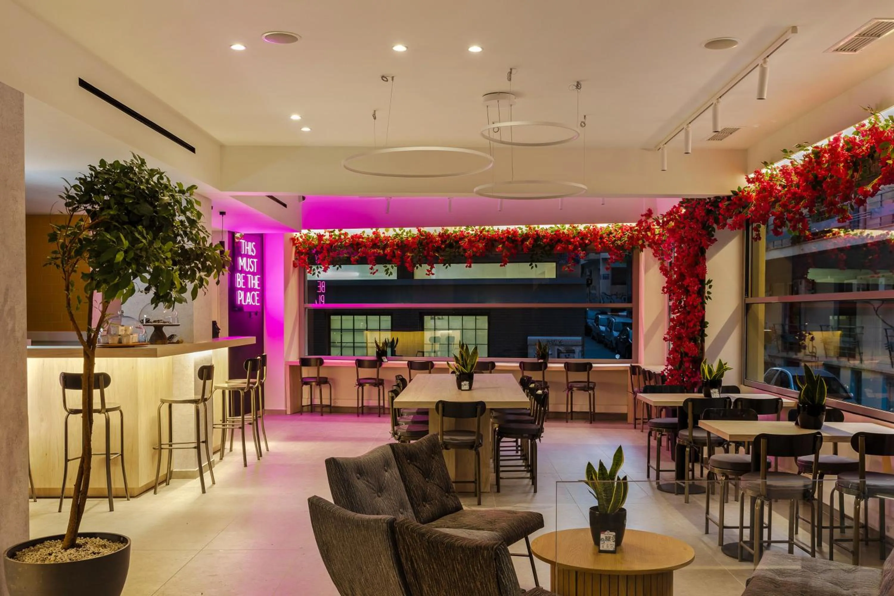 Lounge or bar in The Q Hotel