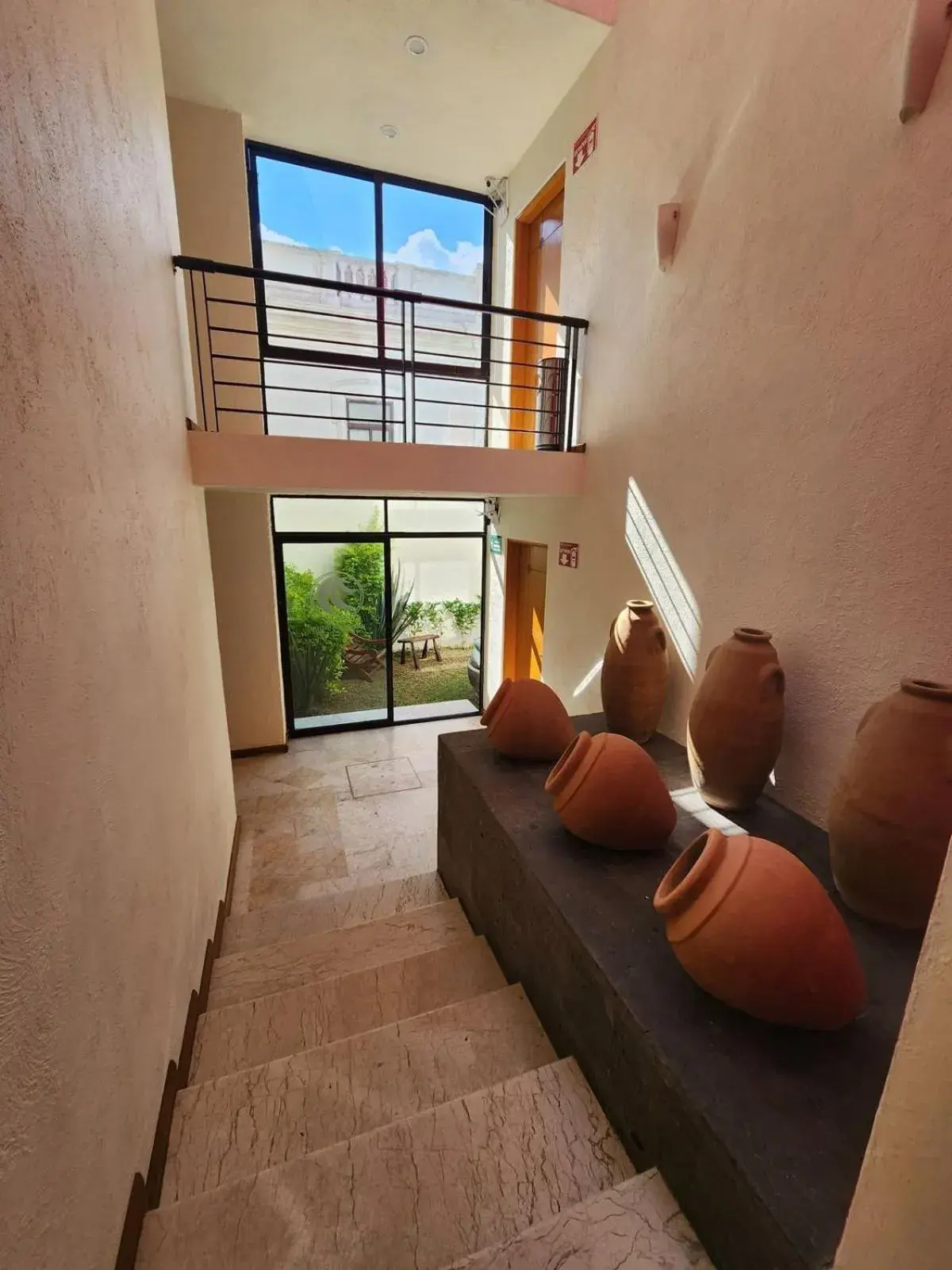 Garden view in Hotel Consulado Garden view in Hotel Consulado