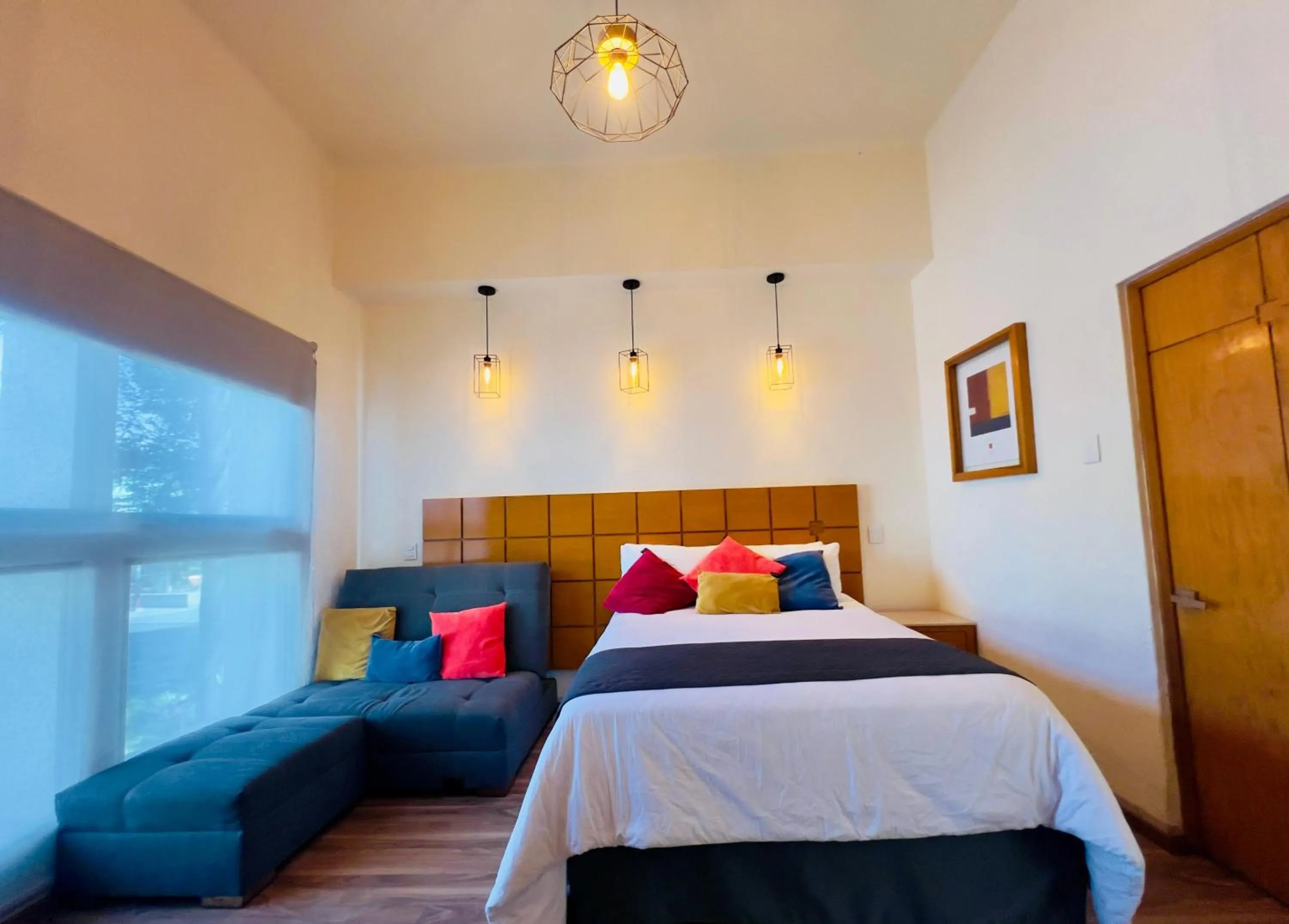 Bed in Hotel Consulado