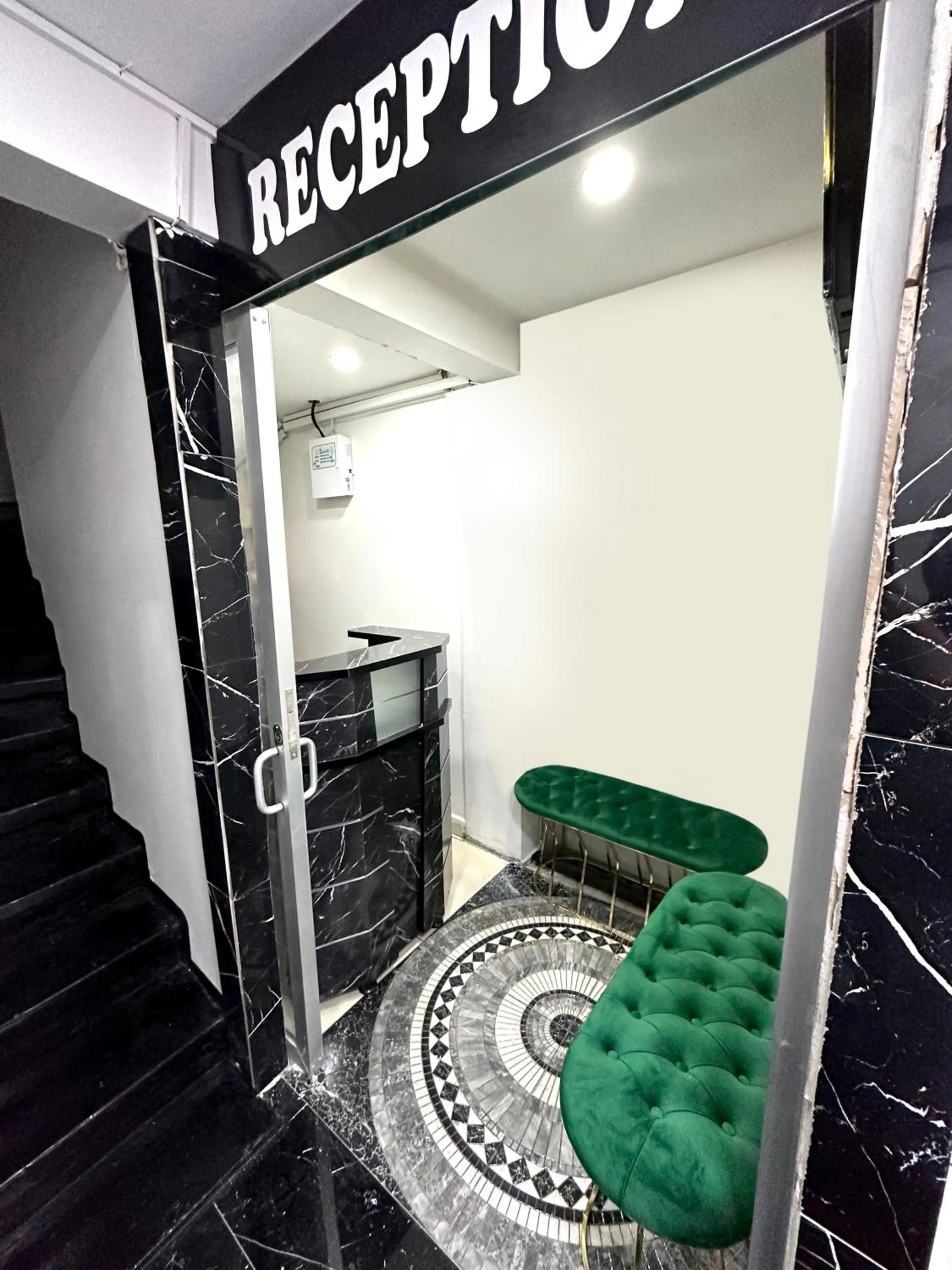 Lobby or reception in Menesa Hotel