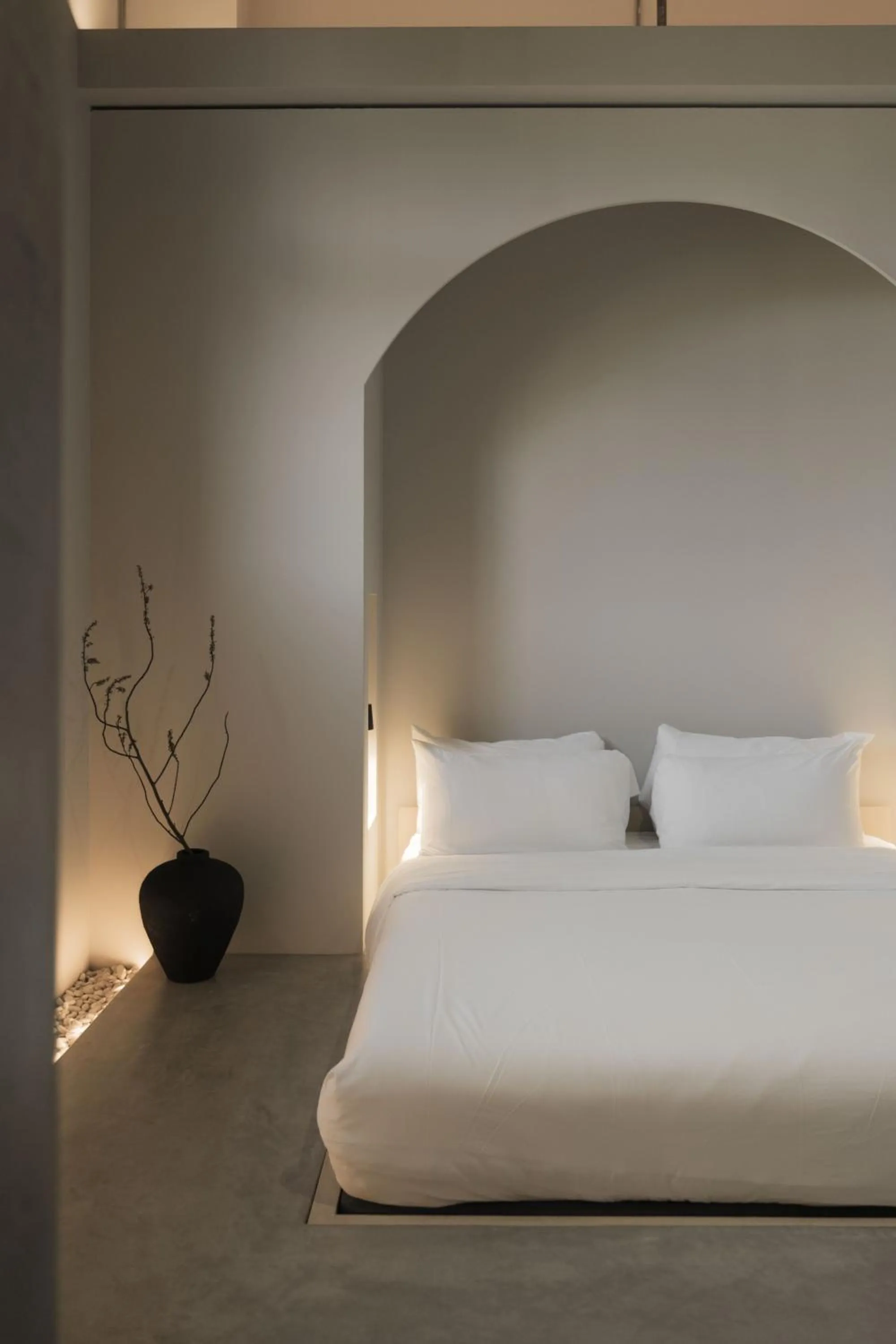 Bedroom, Bed in kodō hotel - Heart of LA Arts District