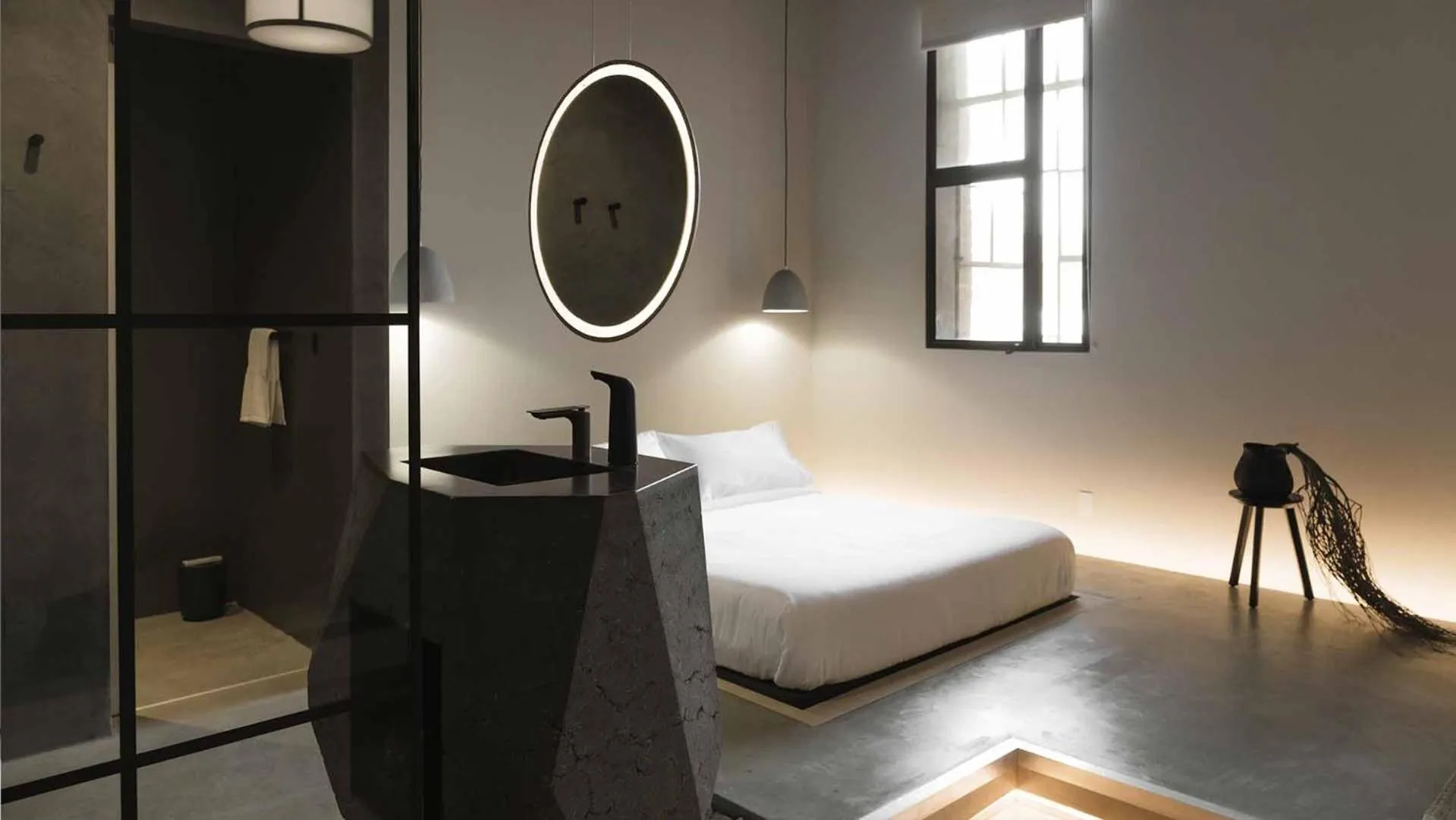 Photo of the whole room, Bed in kodō hotel - Heart of LA Arts District