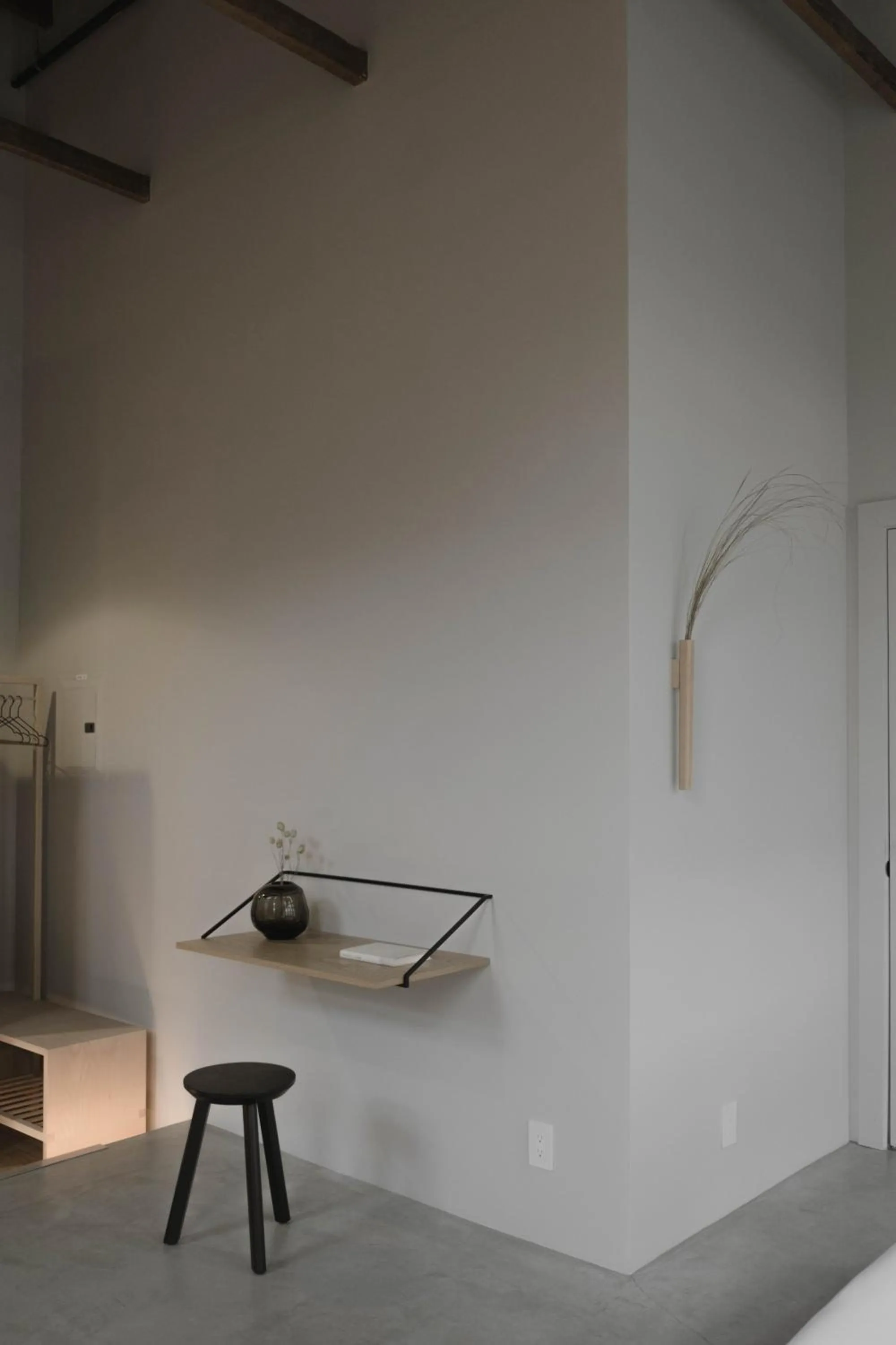 Decorative detail in kodō hotel - Heart of LA Arts District