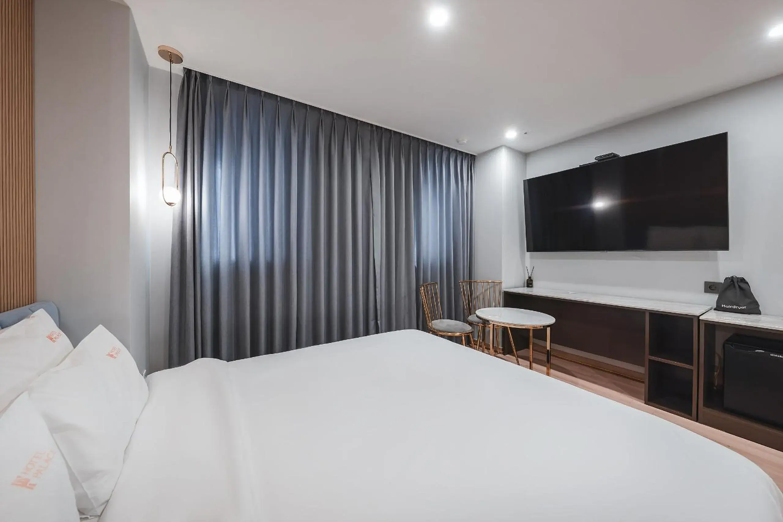 Bed in Hotel Palace Gyeongju Bed in Hotel Palace Gyeongju