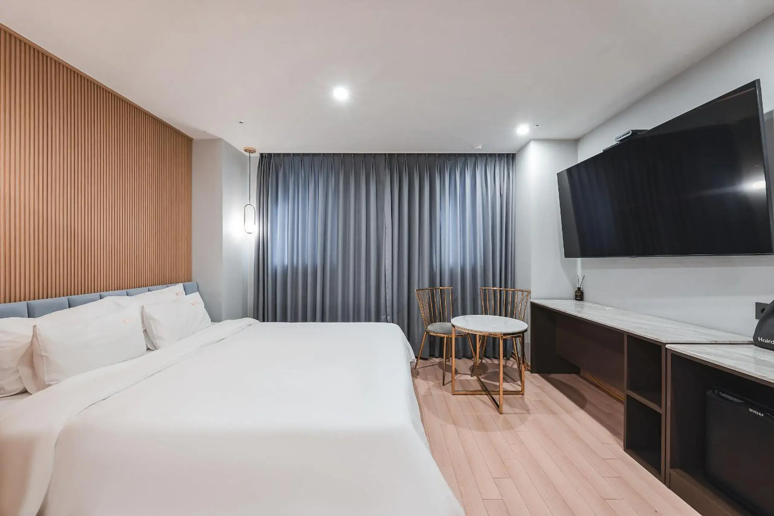 Bed in Hotel Palace Gyeongju Bed in Hotel Palace Gyeongju