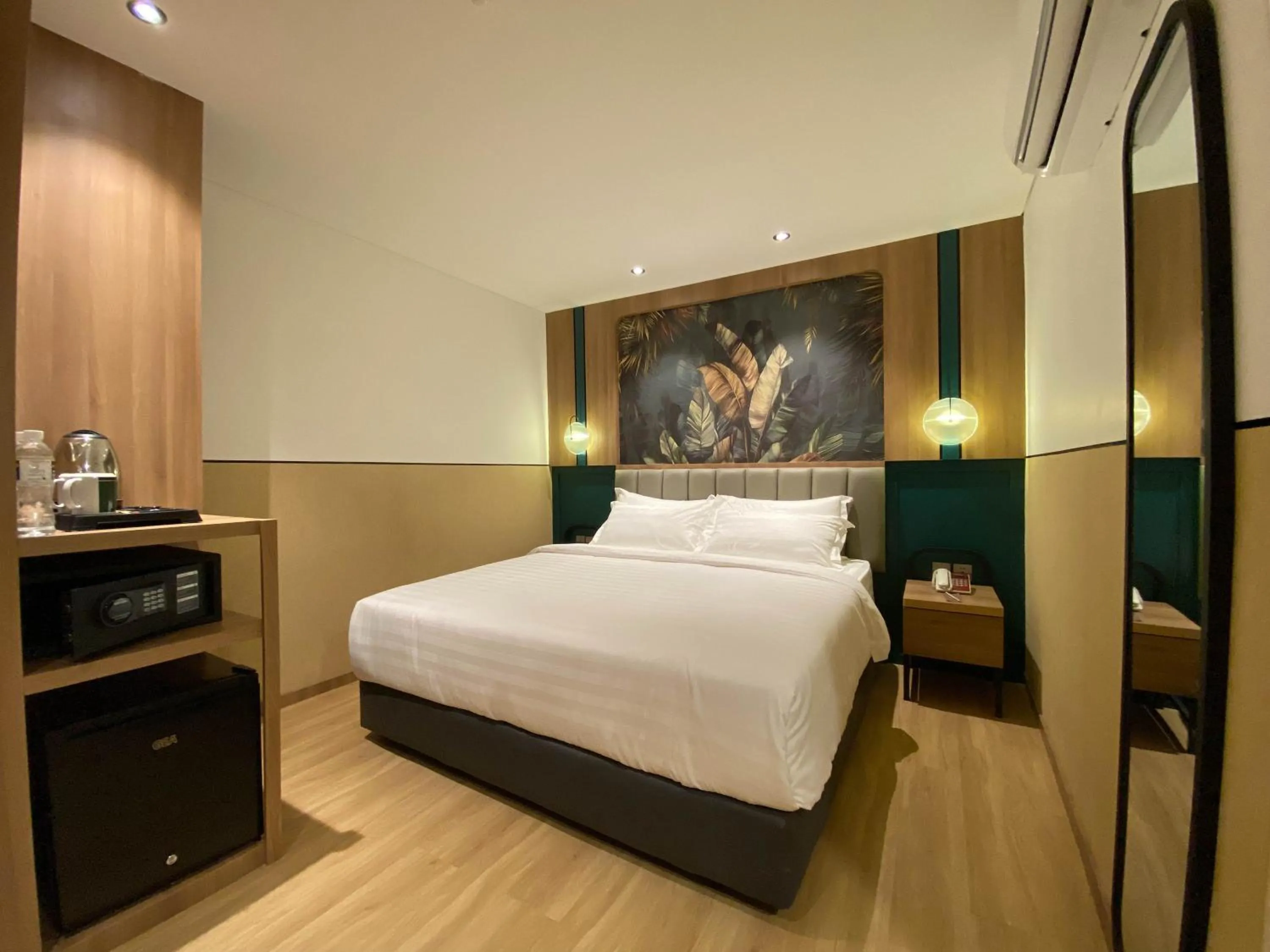 Bed in Alltrue Hotel Tanjungpinang Bintan