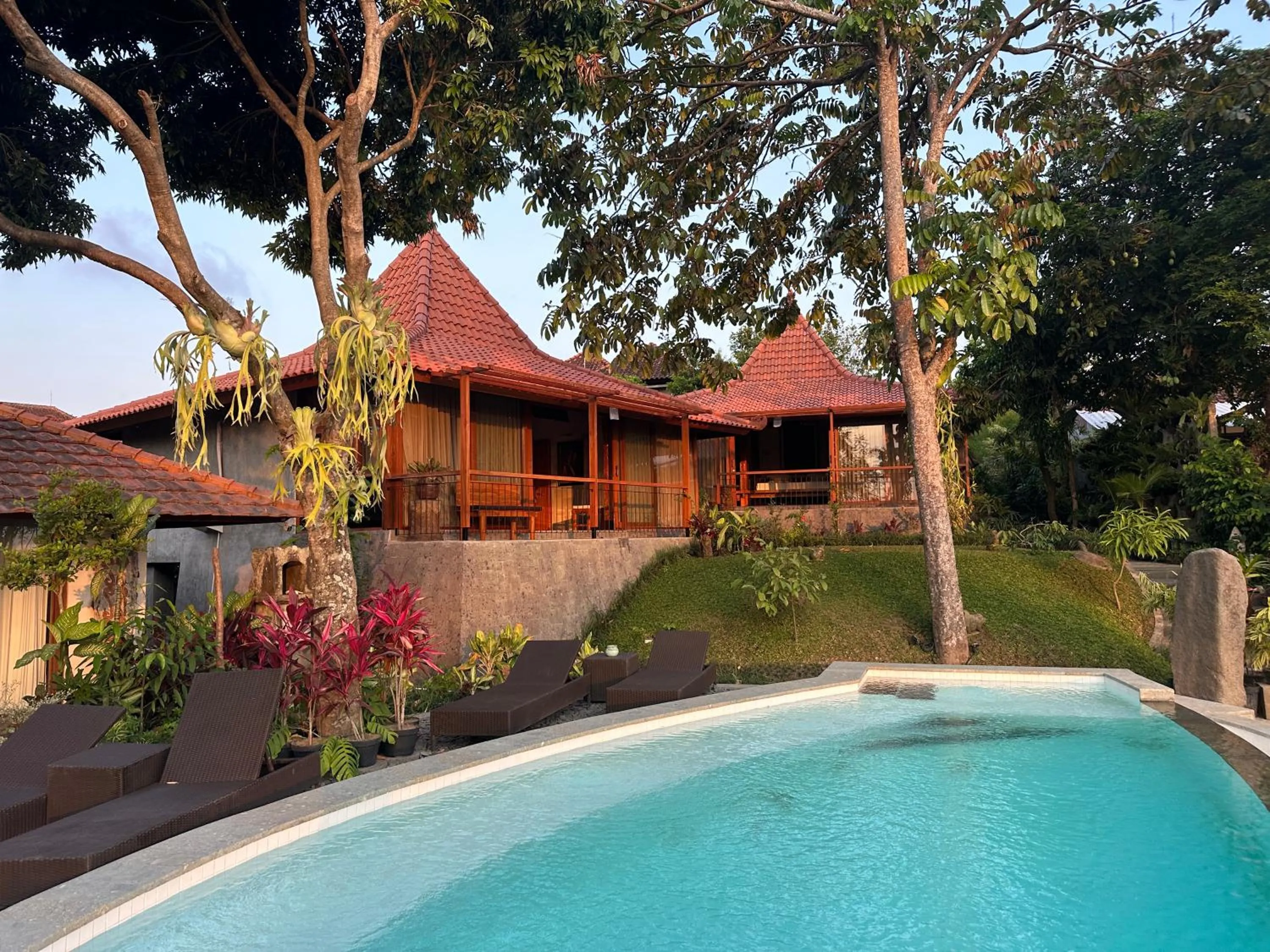 Pool view in GRIYA KCB VILLA