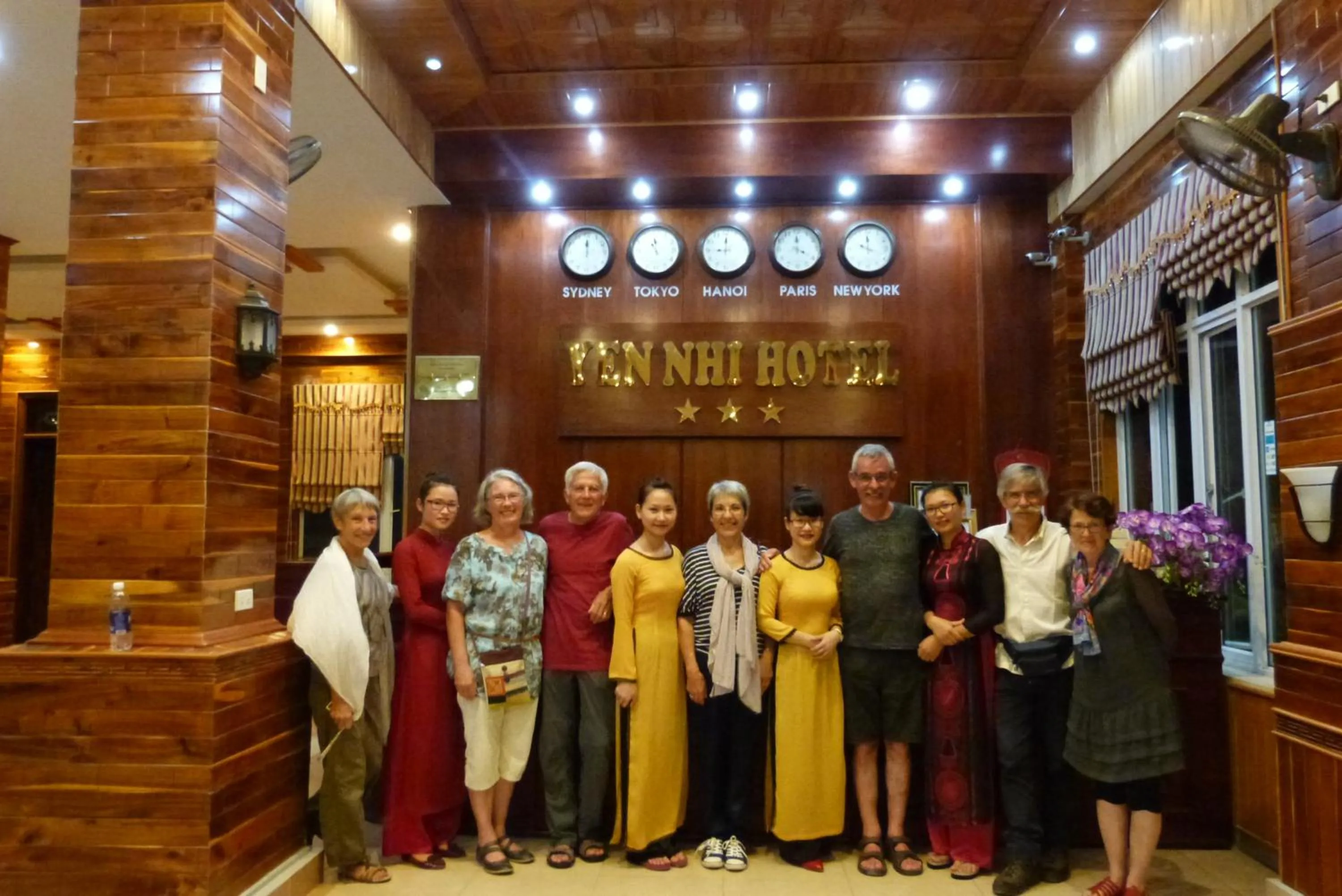 Lobby or reception in Yen Nhi Hotel Ninh Binh