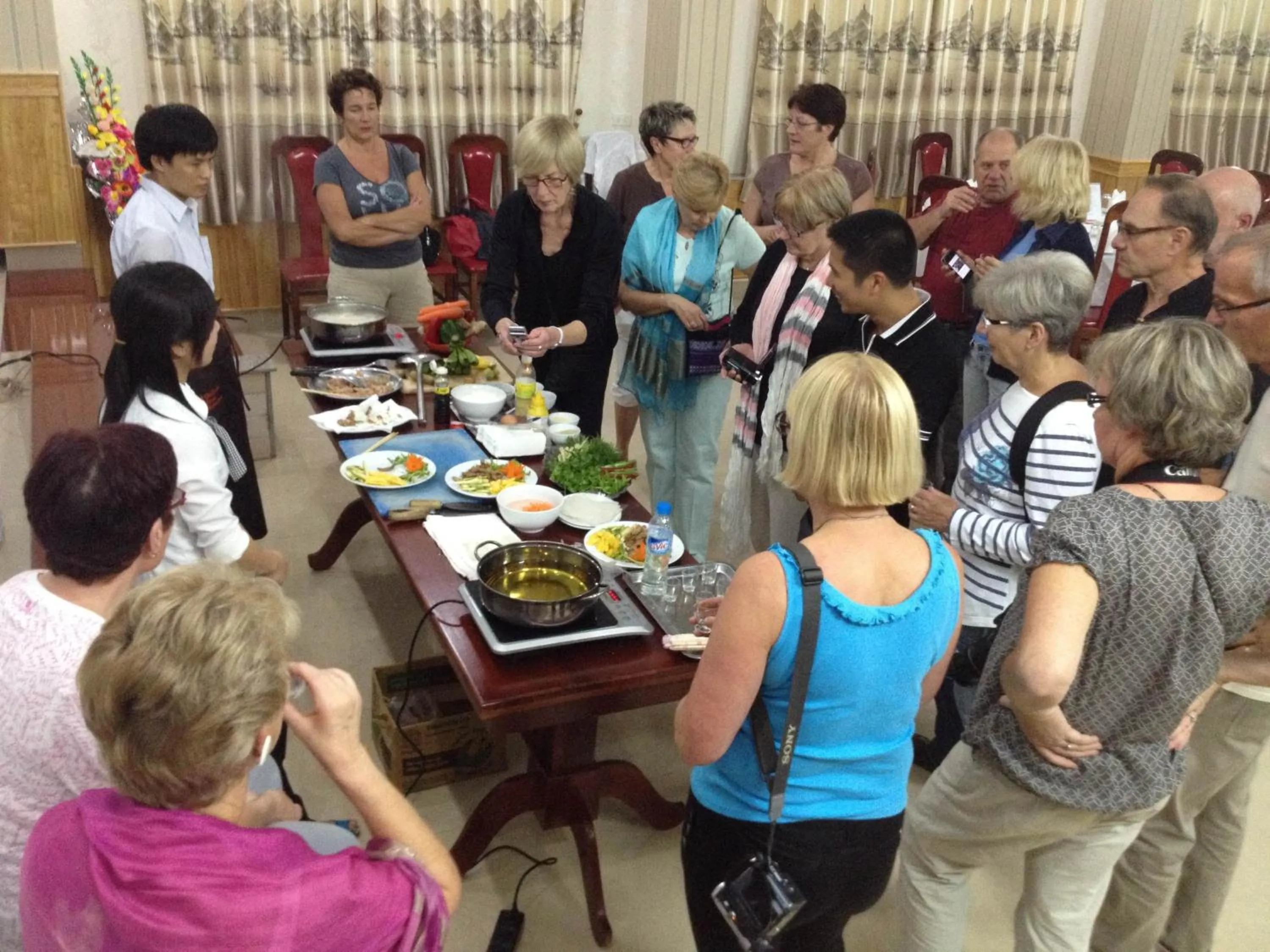 Food in Yen Nhi Hotel Ninh Binh