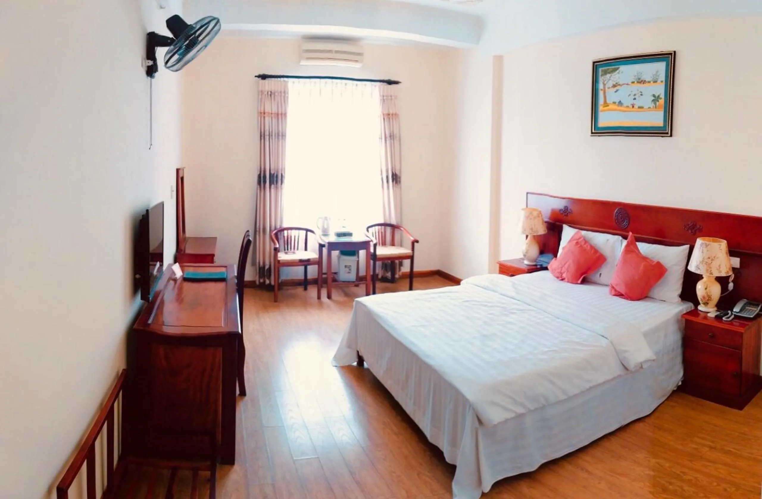 Bed in Yen Nhi Hotel Ninh Binh