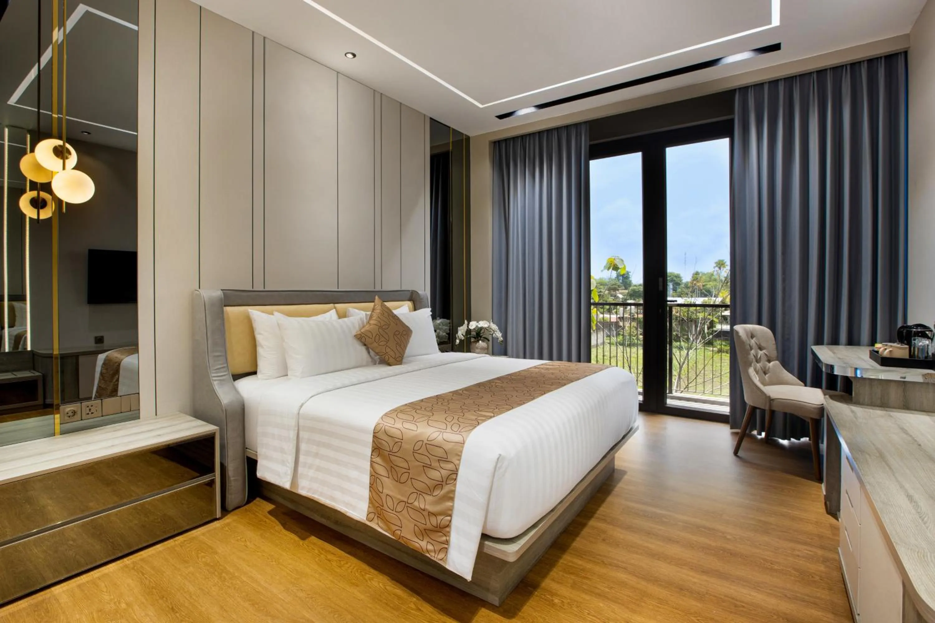 Bedroom, Bed in Kinaralana Hotel Yogyakarta