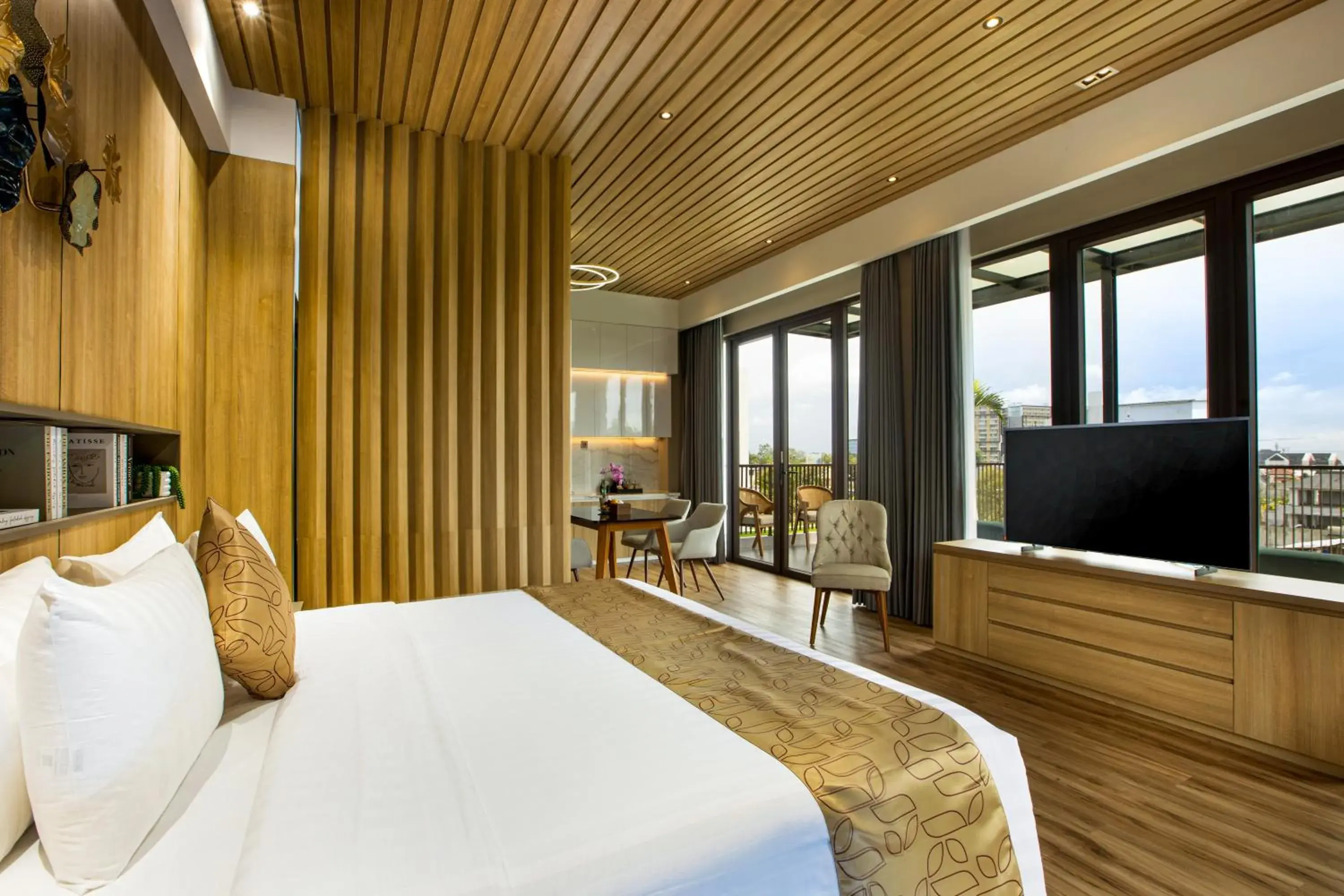 Bed in Kinaralana Hotel Yogyakarta Bed in Kinaralana Hotel Yogyakarta