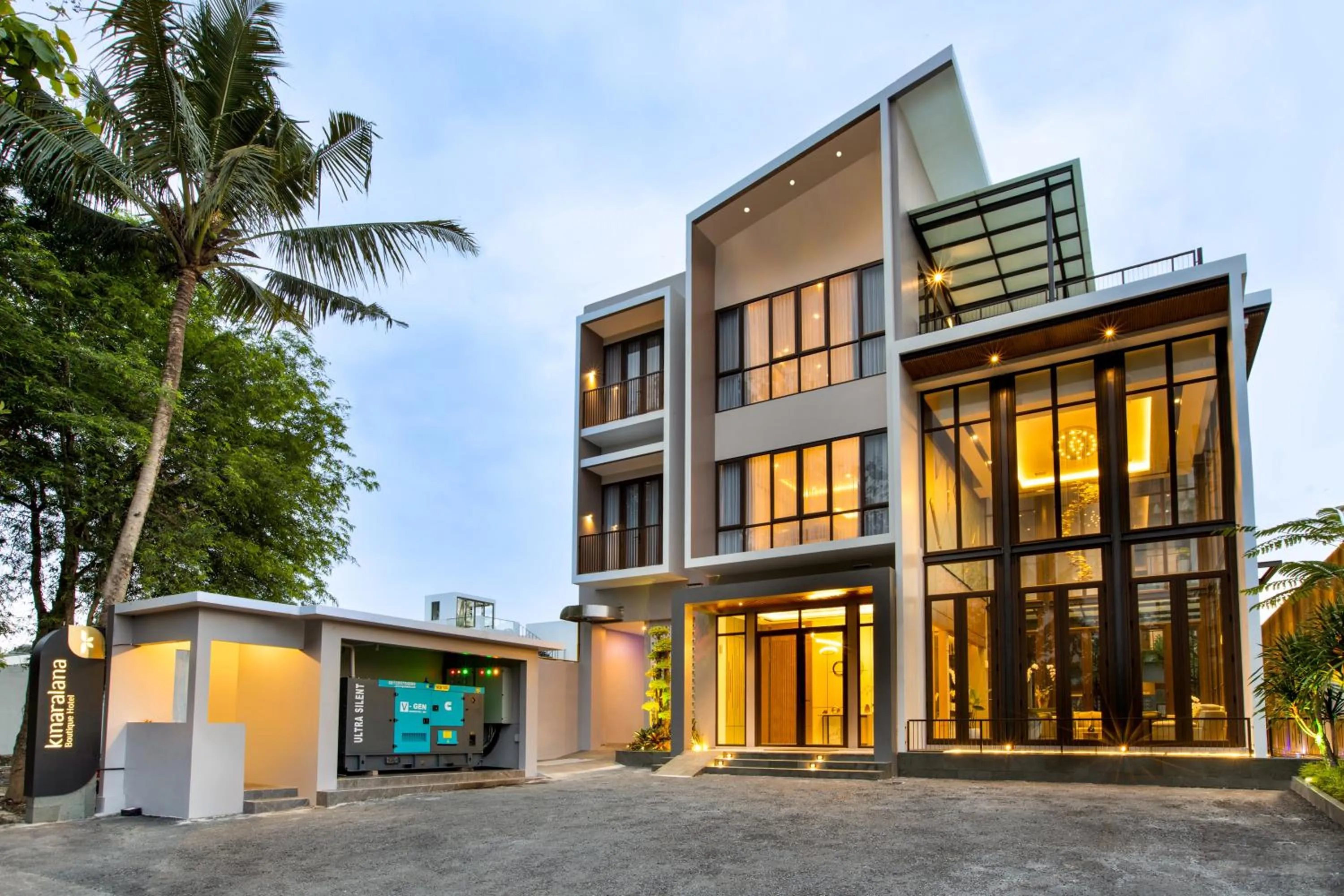 Property building in Kinaralana Hotel Yogyakarta