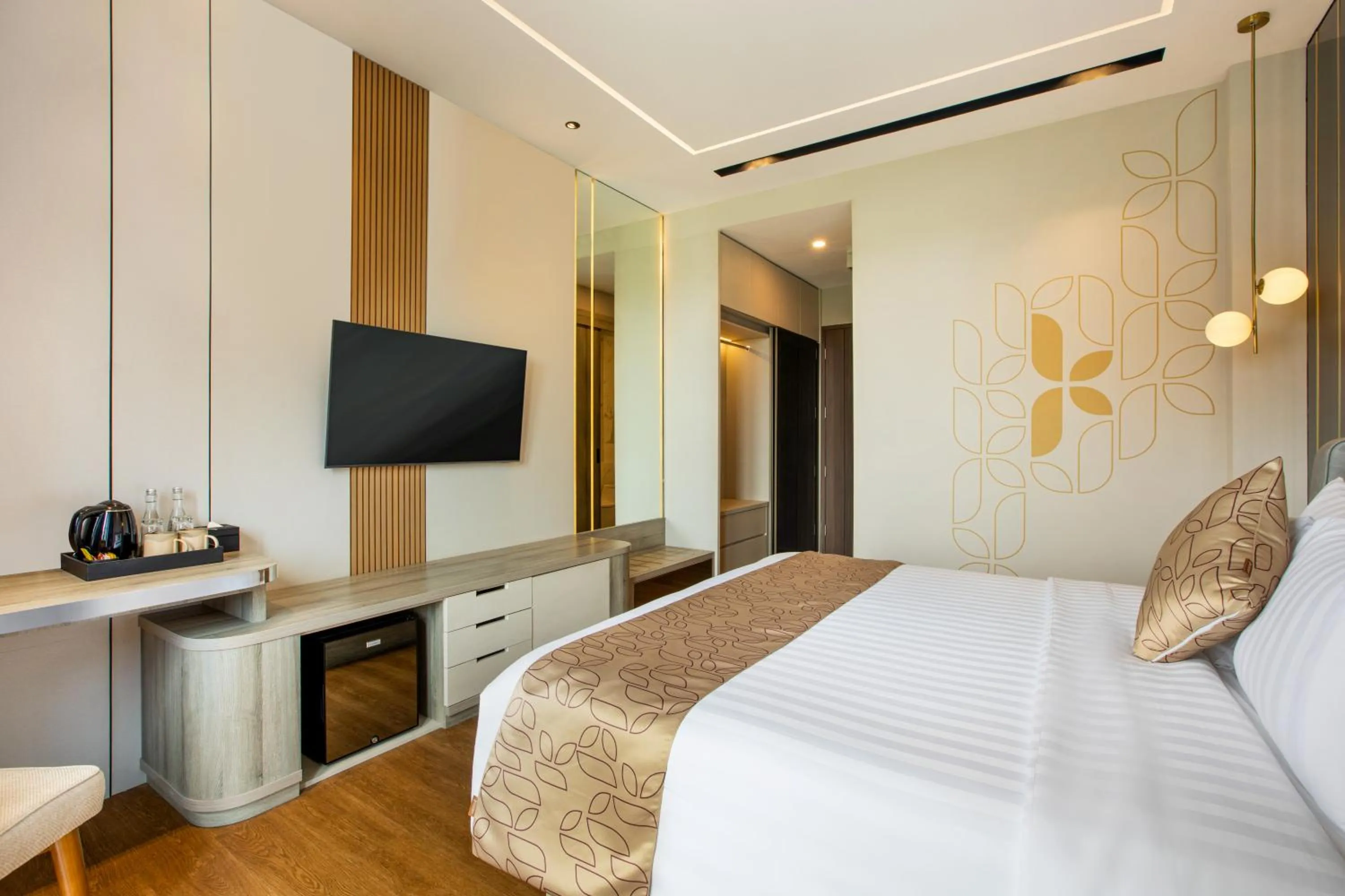 Bedroom, Bed in Kinaralana Hotel Yogyakarta