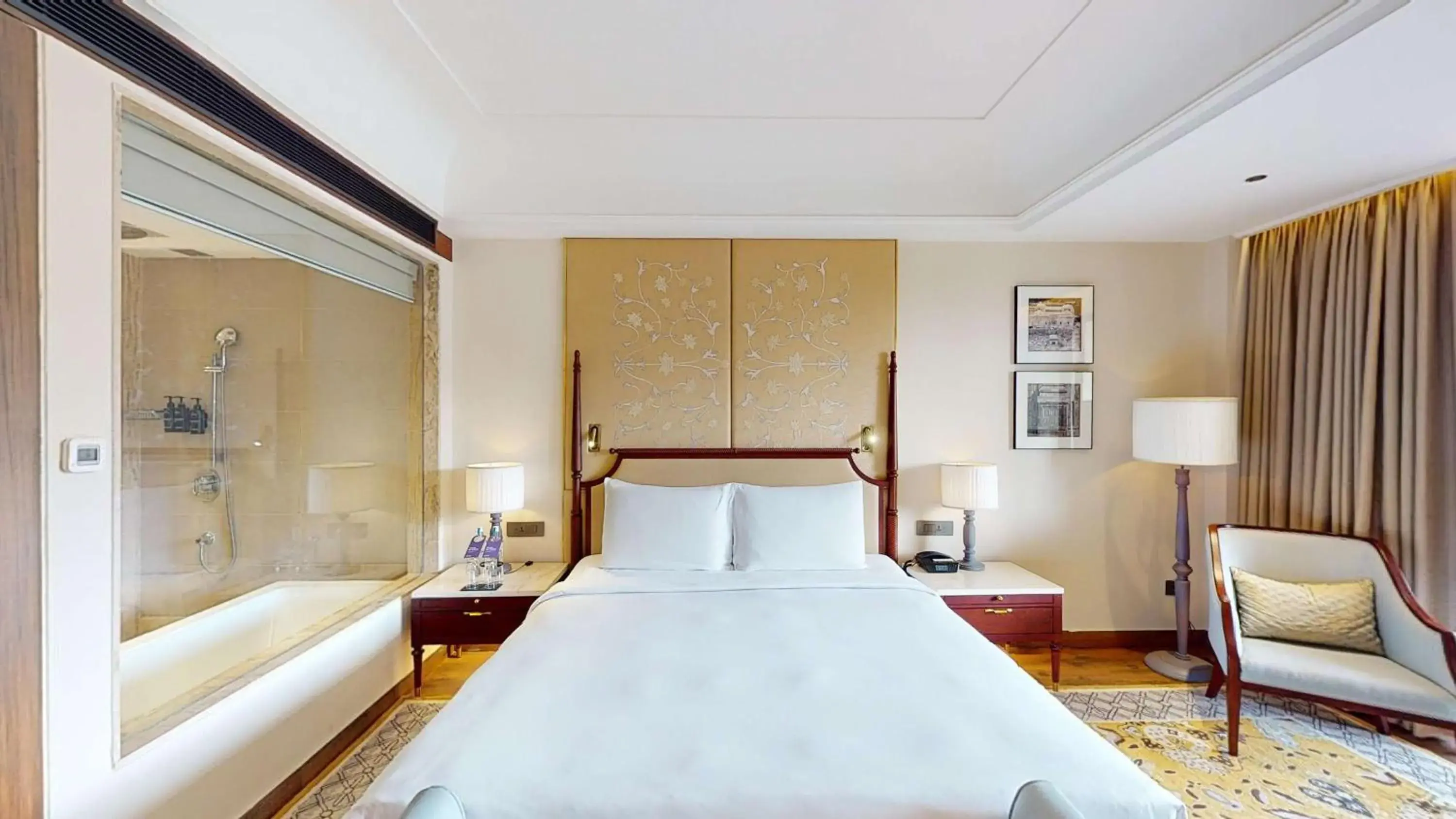 Bedroom, Bed in Radisson Collection Hotel & Spa, Riverfront Srinagar Bedroom, Bed in Radisson Collection Hotel & Spa, Riverfront Srinagar