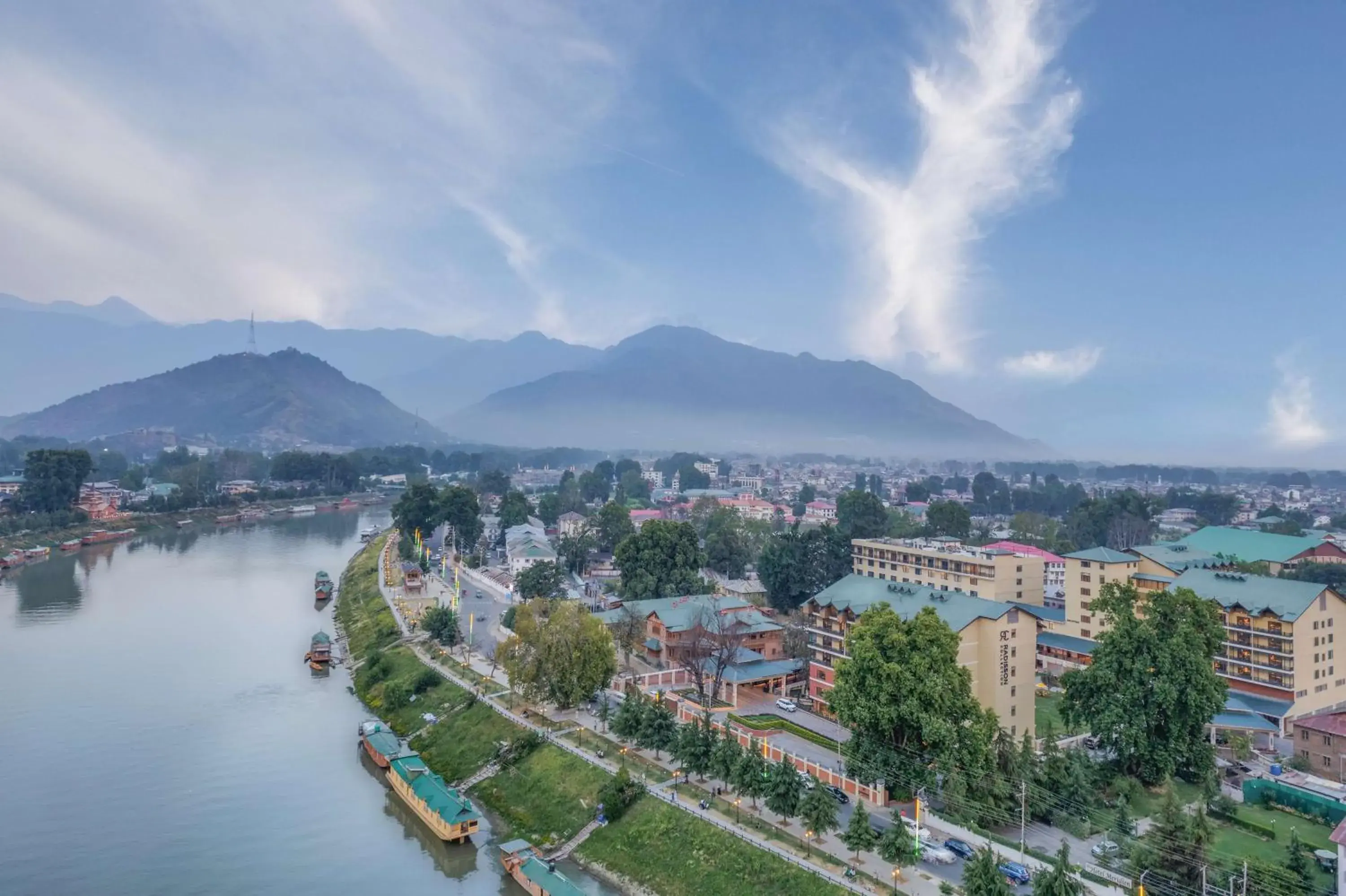 Property building in Radisson Collection Hotel & Spa, Riverfront Srinagar Property building in Radisson Collection Hotel & Spa, Riverfront Srinagar