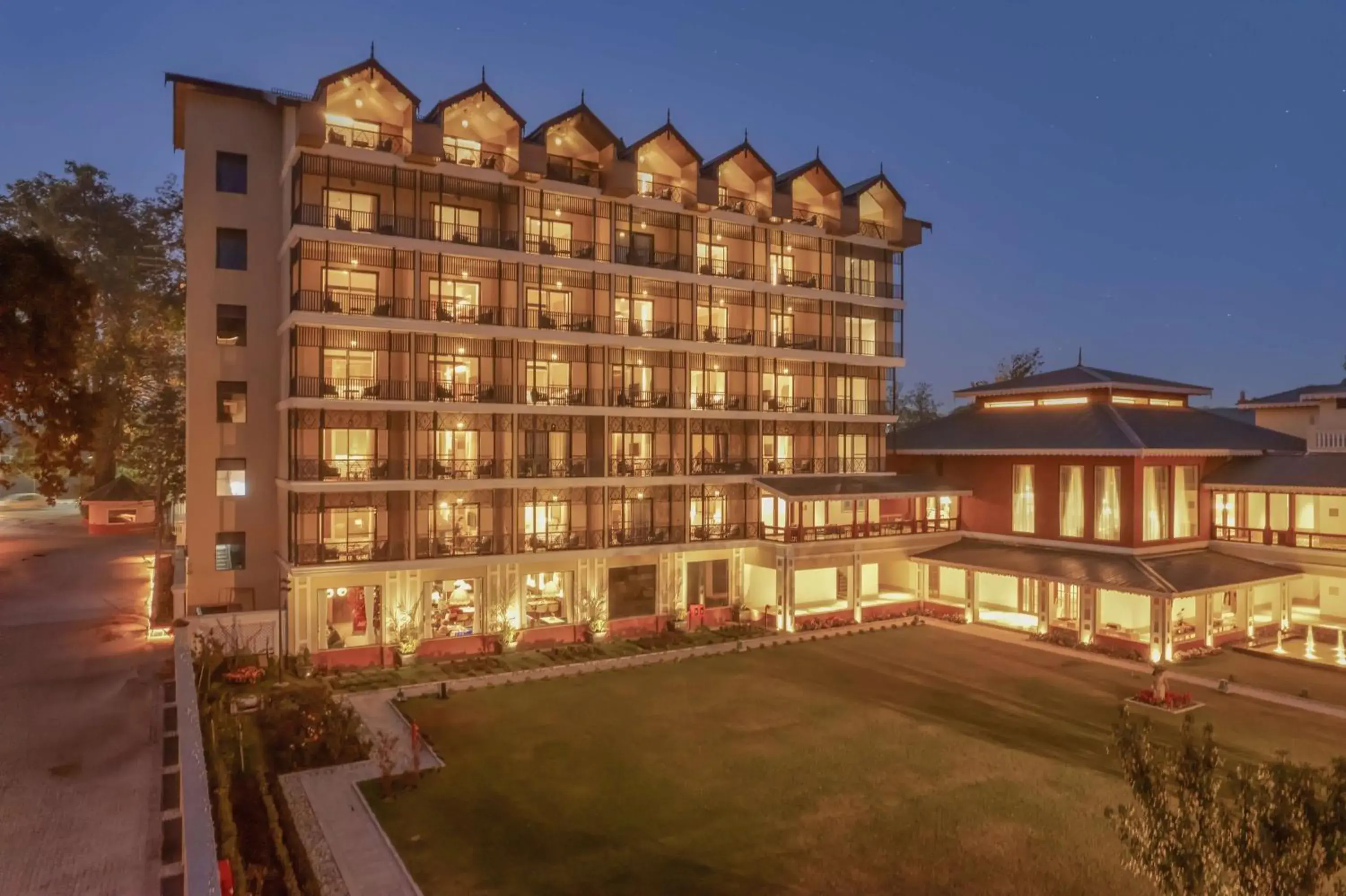 Property building in Radisson Collection Hotel & Spa, Riverfront Srinagar Property building in Radisson Collection Hotel & Spa, Riverfront Srinagar