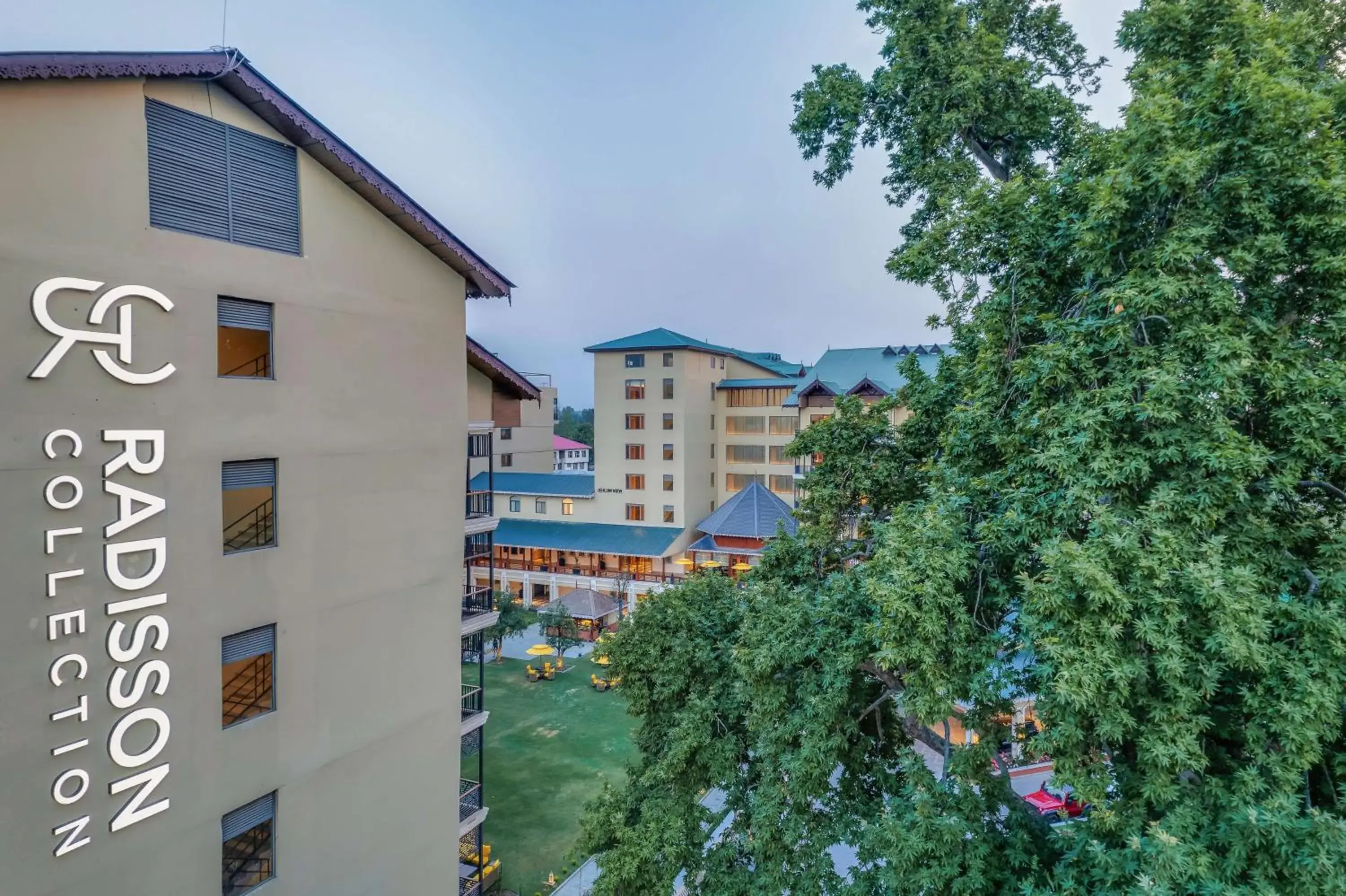 Property building in Radisson Collection Hotel & Spa, Riverfront Srinagar Property building in Radisson Collection Hotel & Spa, Riverfront Srinagar