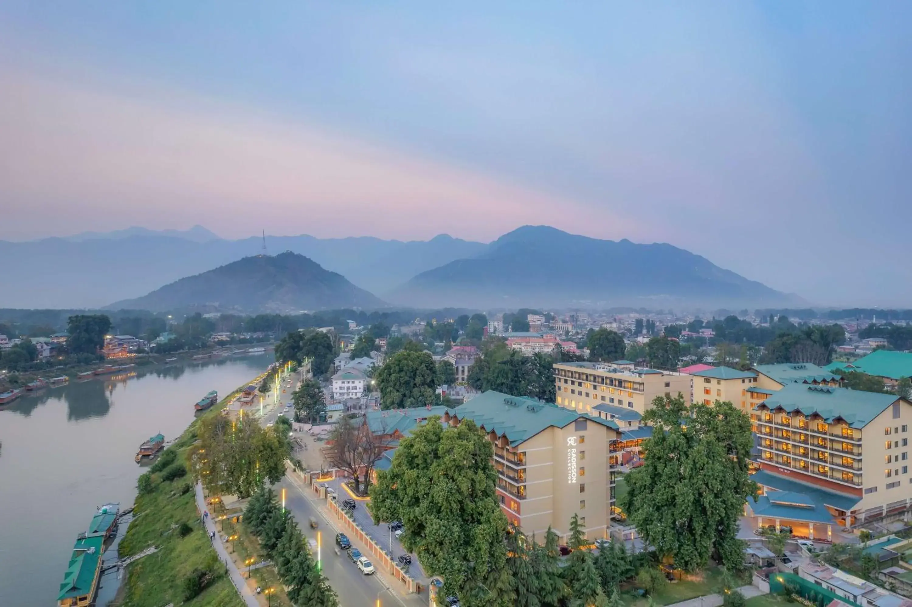 Property building in Radisson Collection Hotel & Spa, Riverfront Srinagar Property building in Radisson Collection Hotel & Spa, Riverfront Srinagar