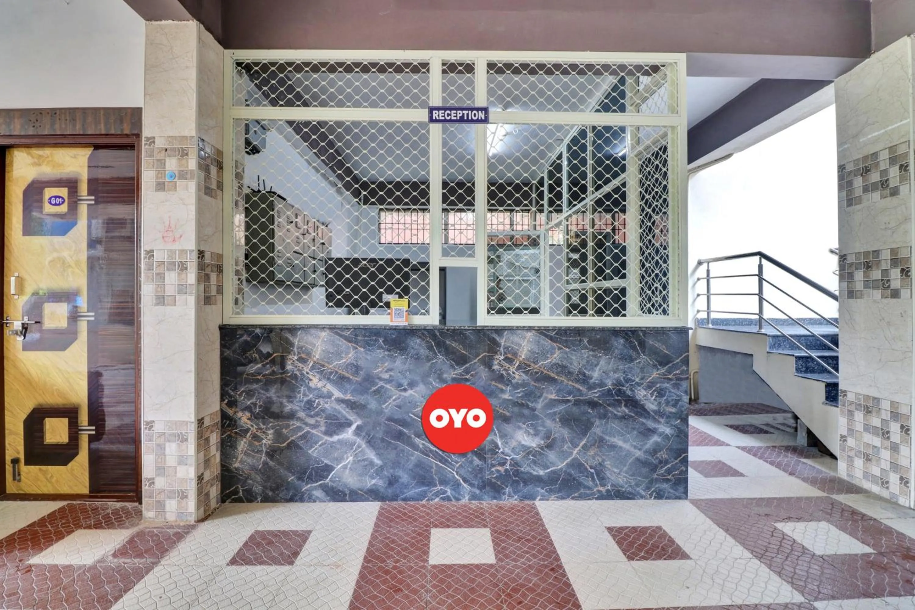 Lobby or reception in Hotel O SESHADRI HOMESTAY