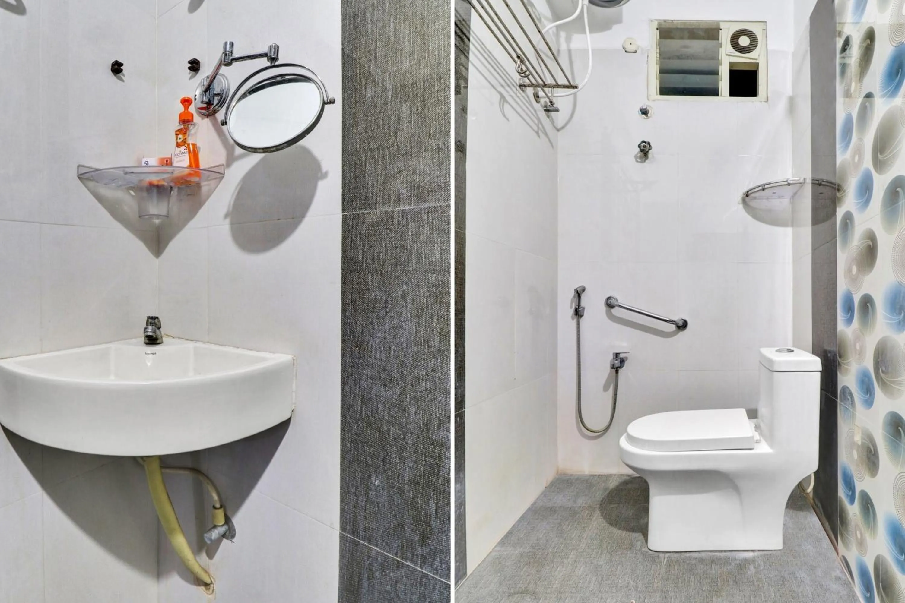 Bathroom in Hotel O SESHADRI HOMESTAY