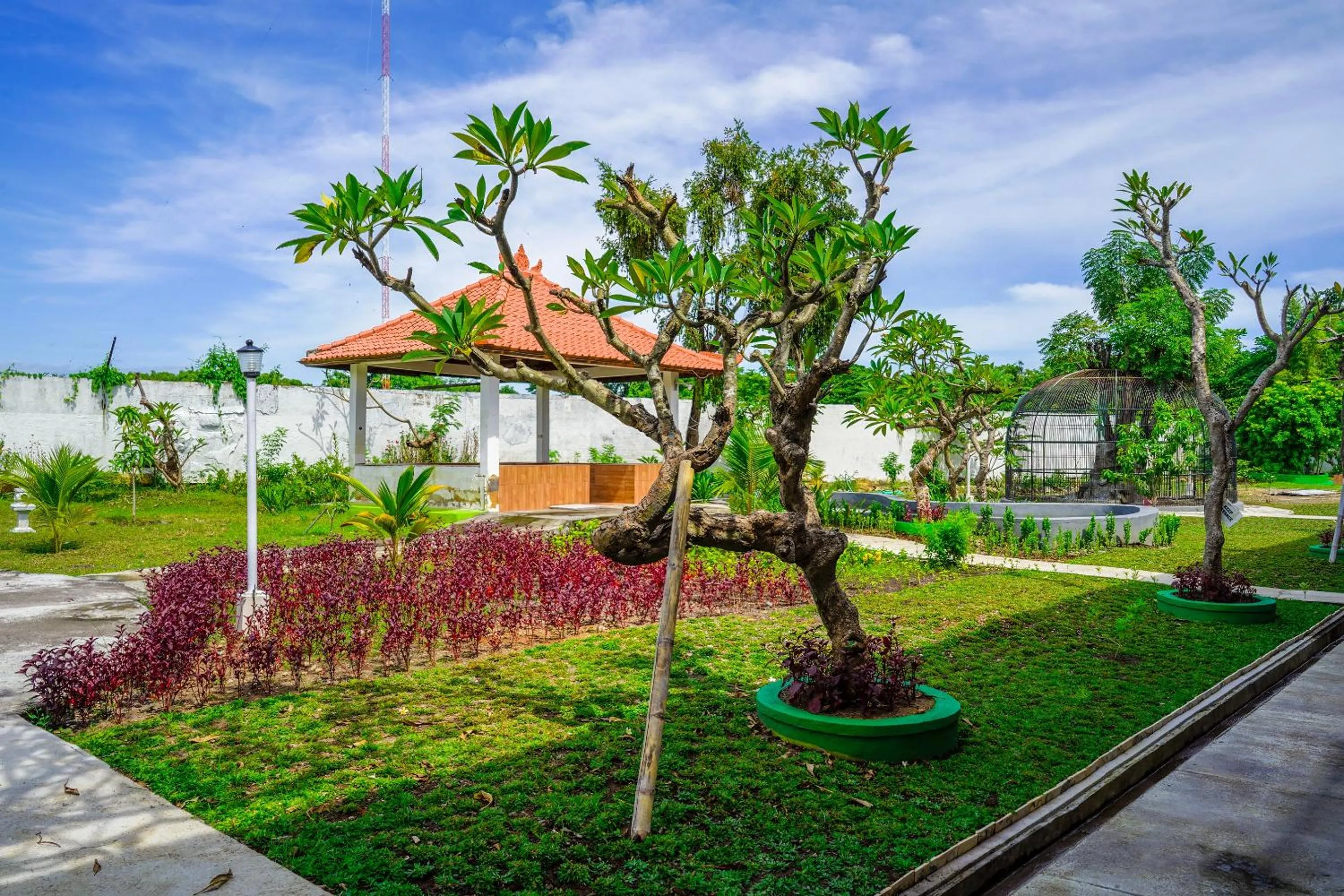 Garden view in Grand Melka Hotel