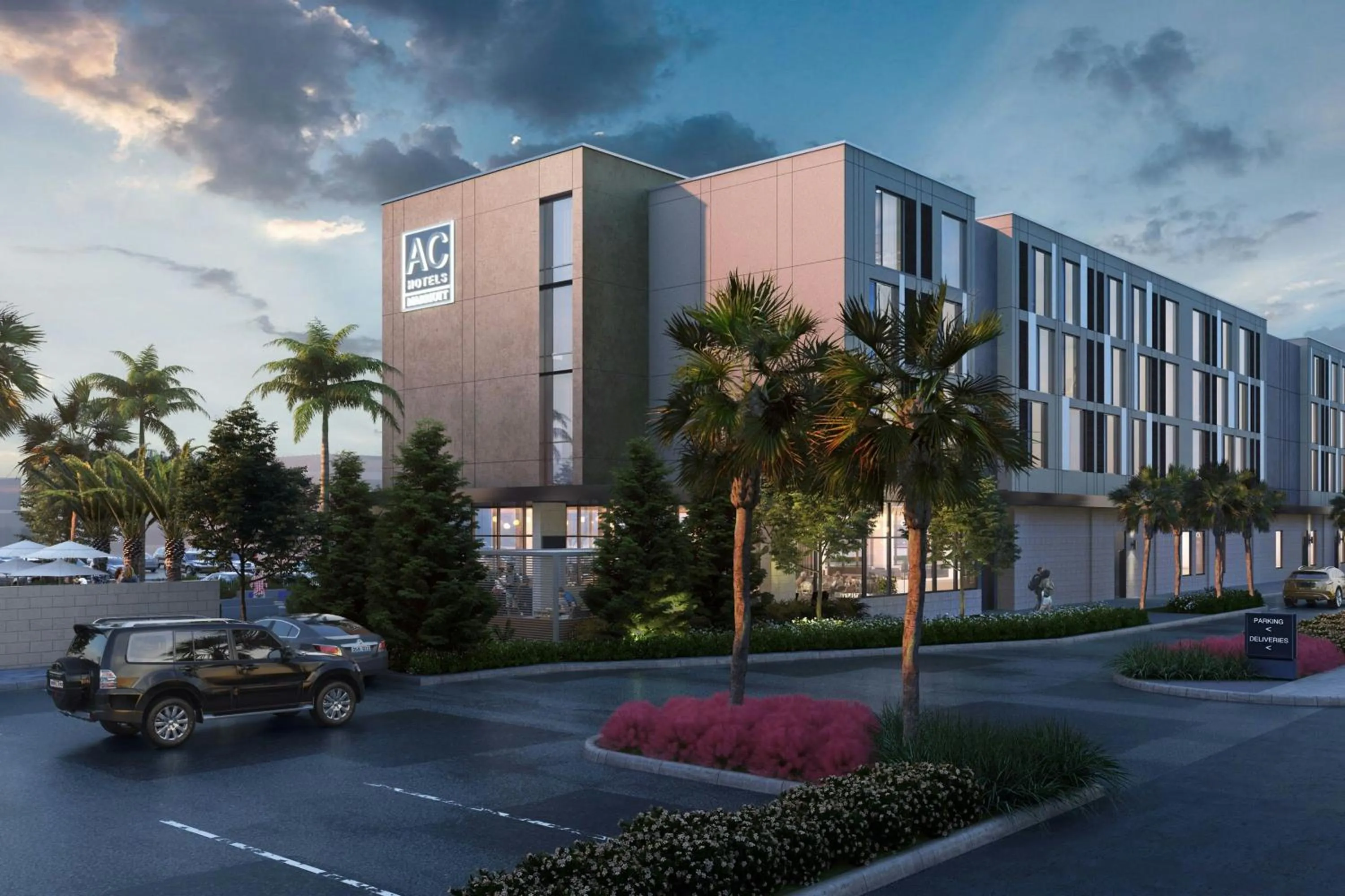 Property building in AC Hotel by Marriott Jacksonville St Johns Town Center