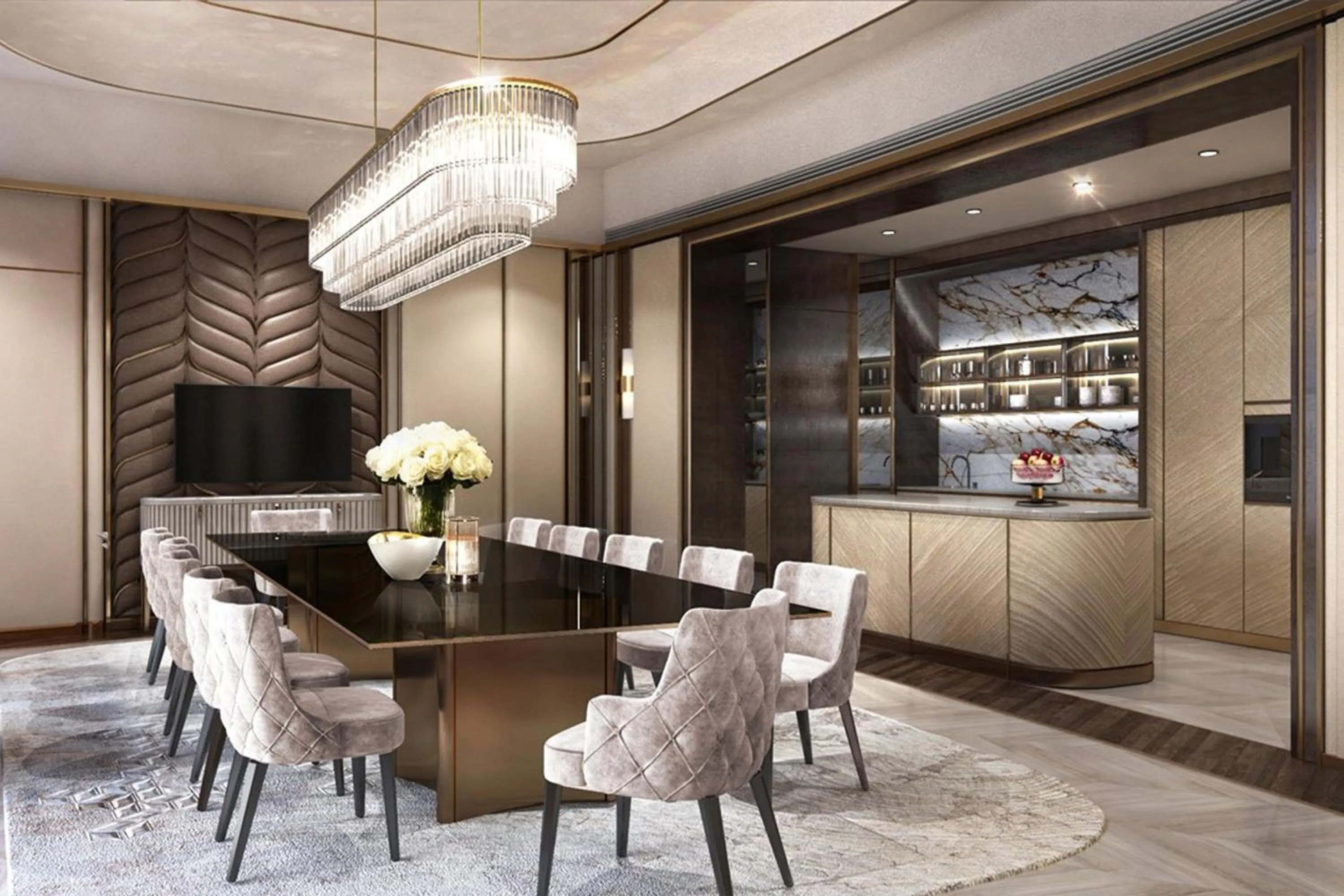 Bedroom in Sheraton Kuching Hotel