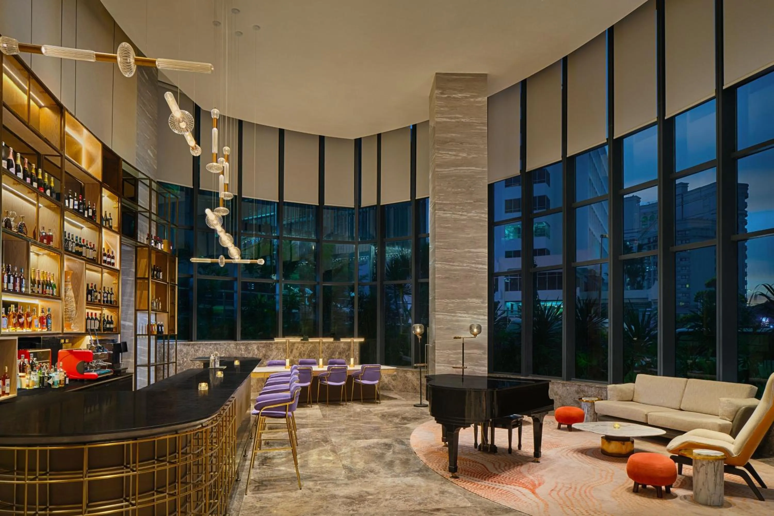 Lobby or reception in Sheraton Kuching Hotel