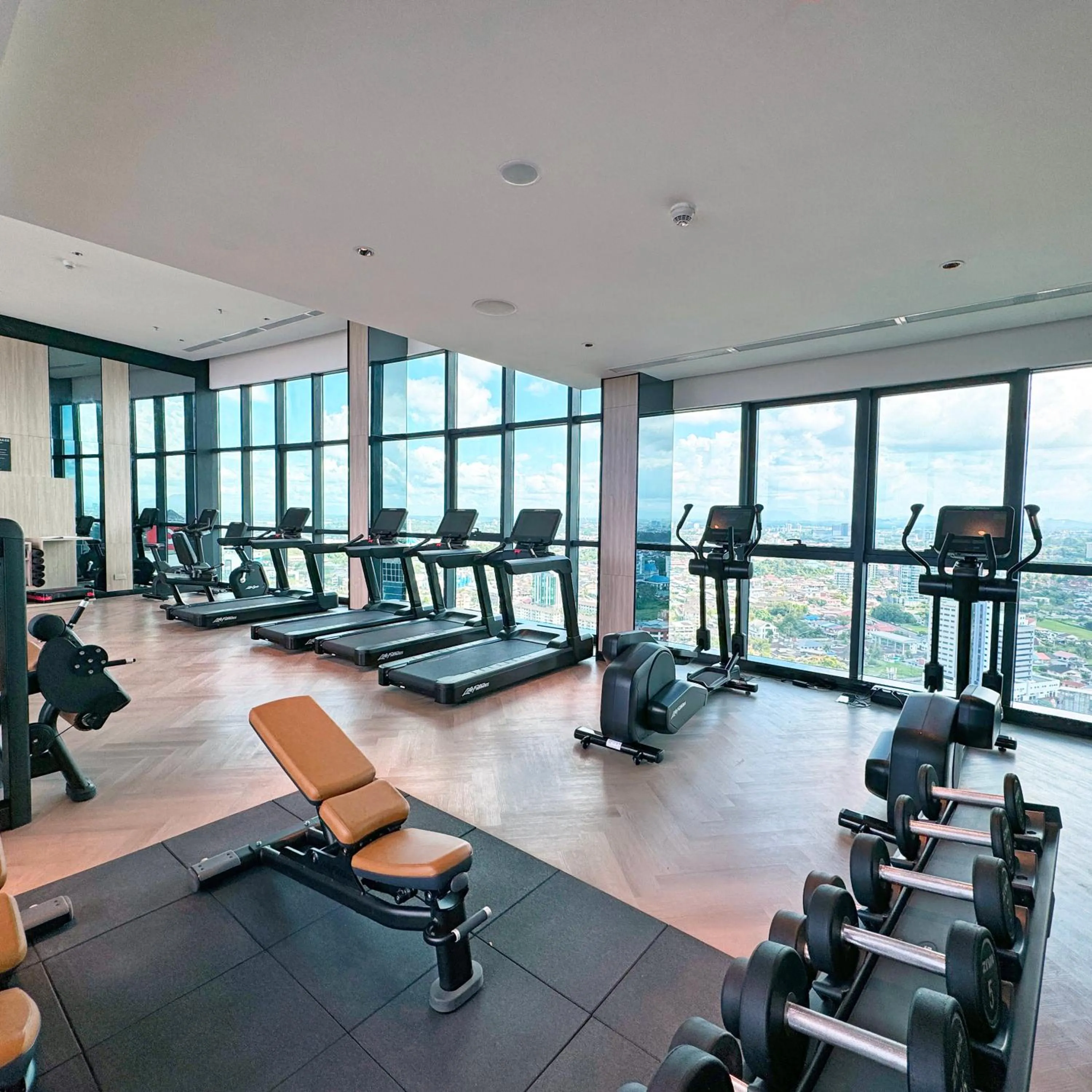 Fitness centre/facilities in Sheraton Kuching Hotel