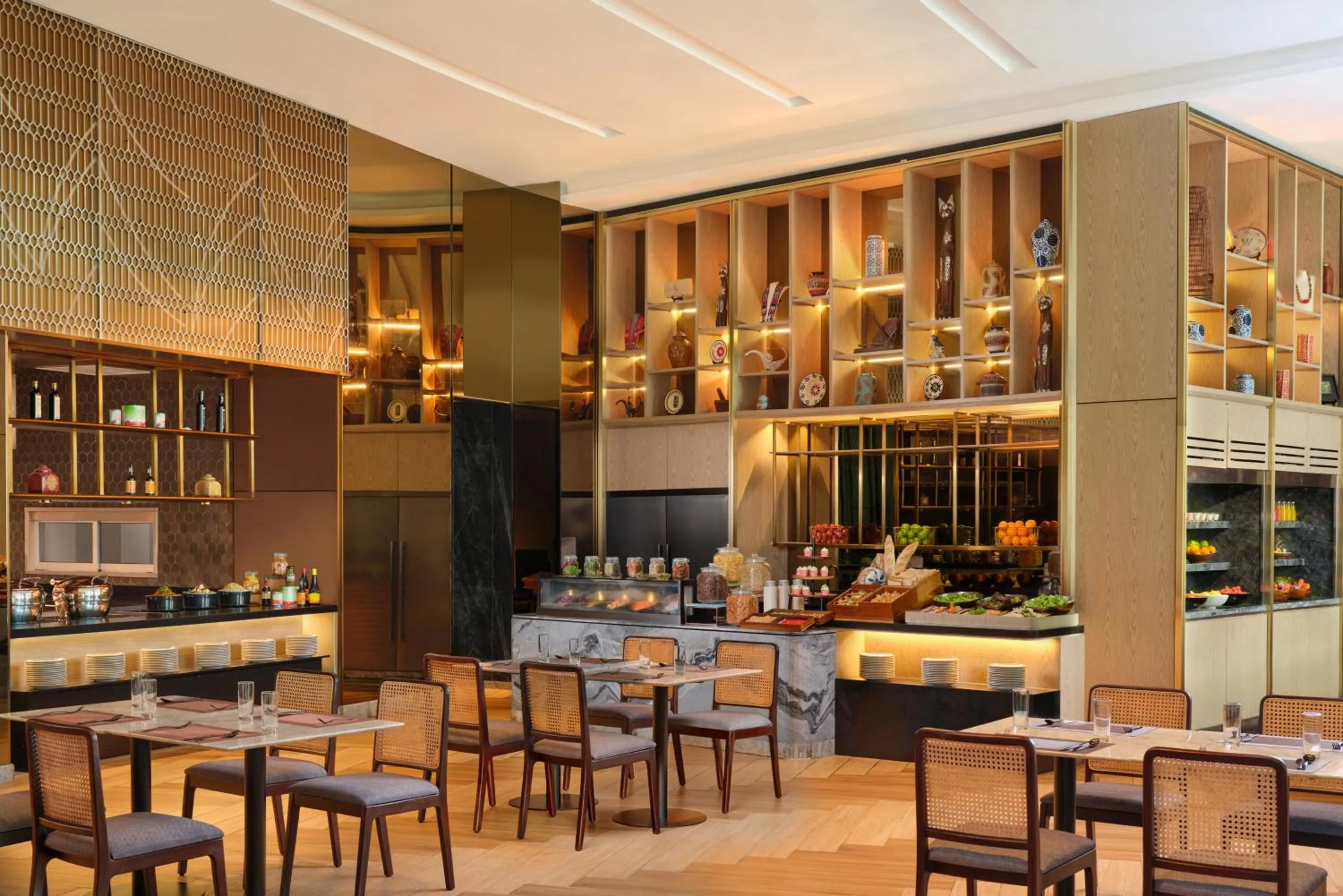 Breakfast in Sheraton Kuching Hotel