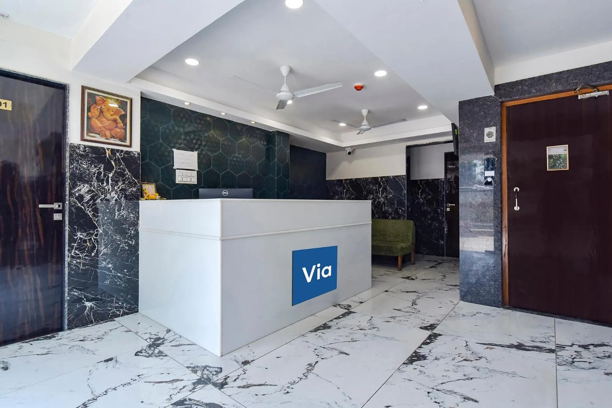 Lobby or reception in Via Shri Krishna