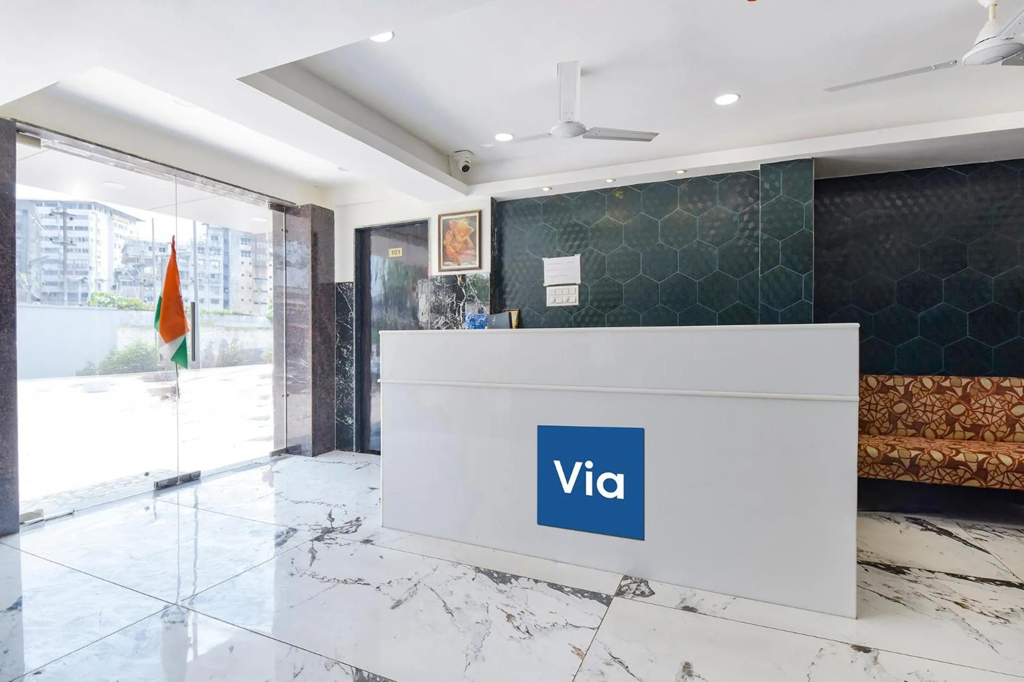 Lobby or reception in Via Shri Krishna