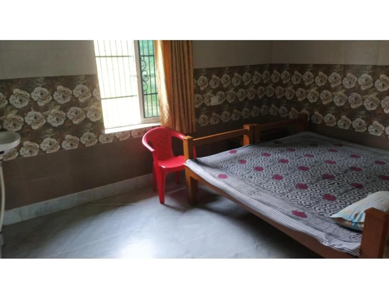 View (from property/room), Bed in Hotel Patra Palace, Konark