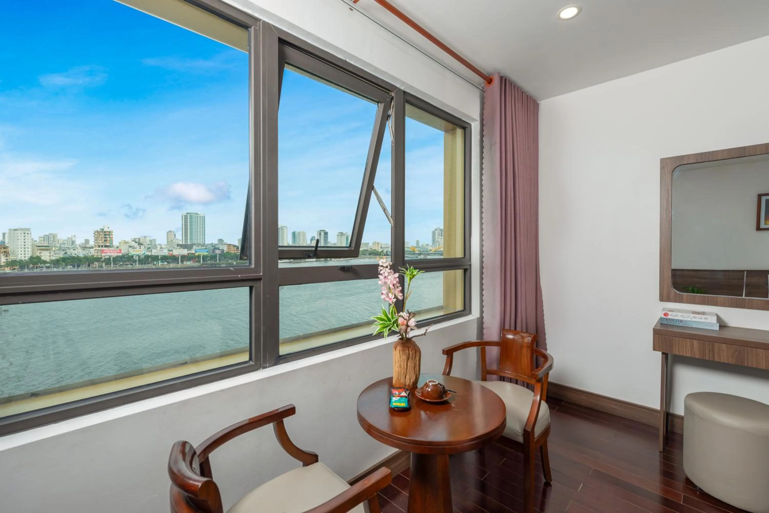 View (from property/room) in Hoang Linh Riverside Hotel Danang