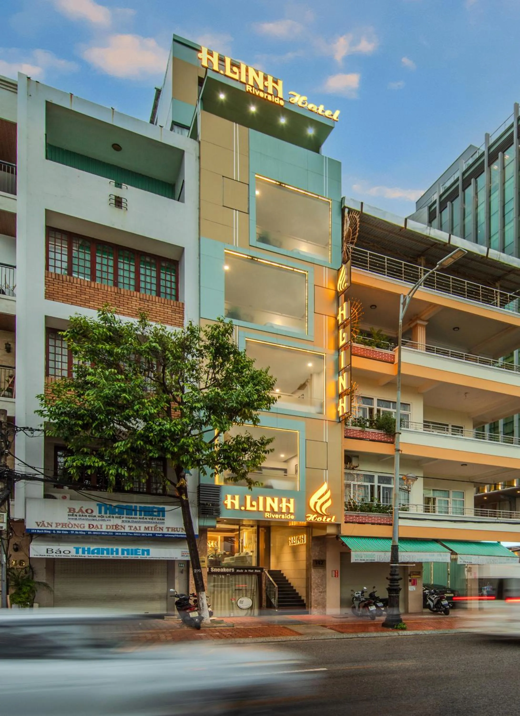 Property building in Hoang Linh Riverside Hotel Danang