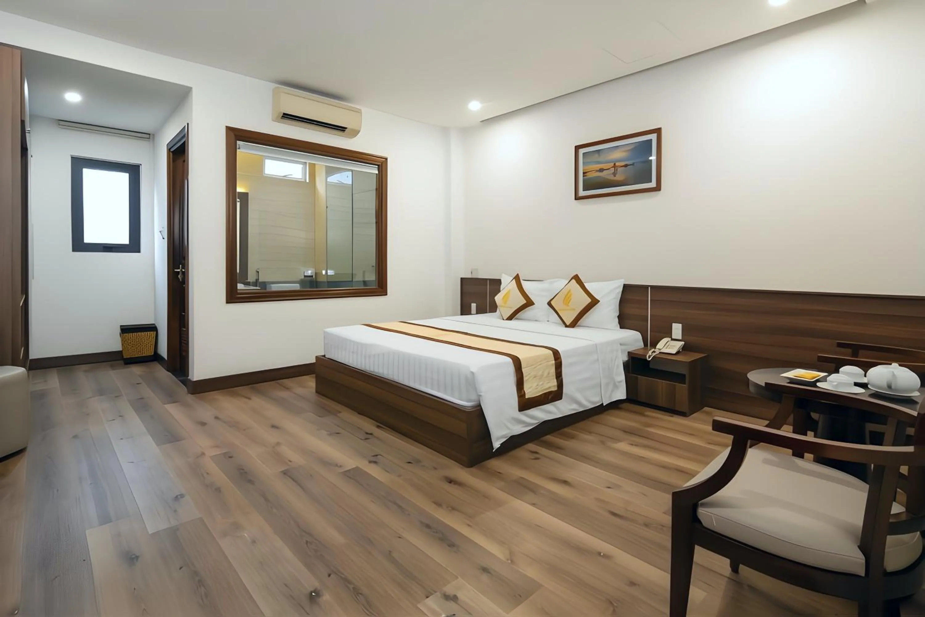 Bedroom in Hoang Linh Riverside Hotel Danang