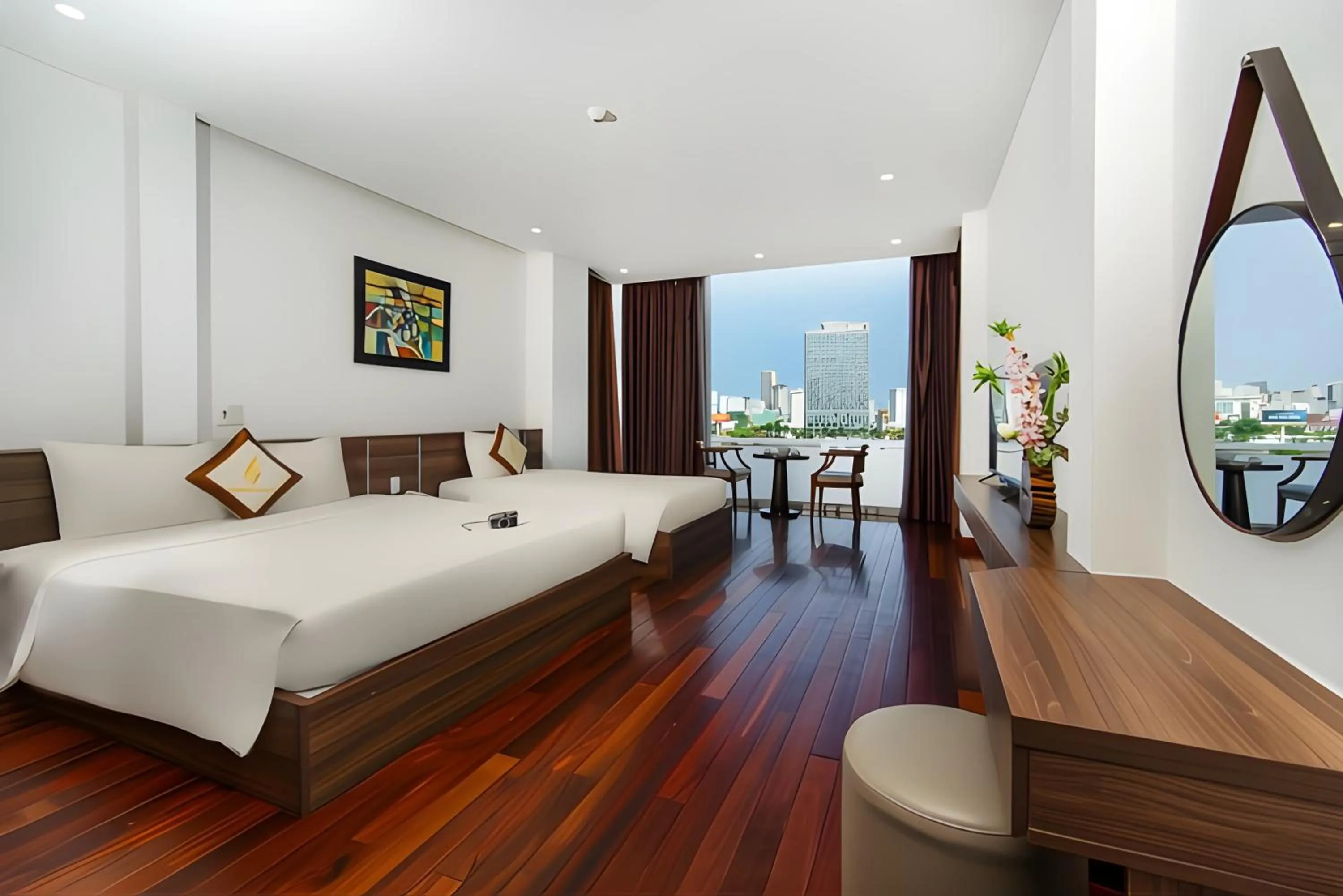 Bedroom in Hoang Linh Riverside Hotel Danang