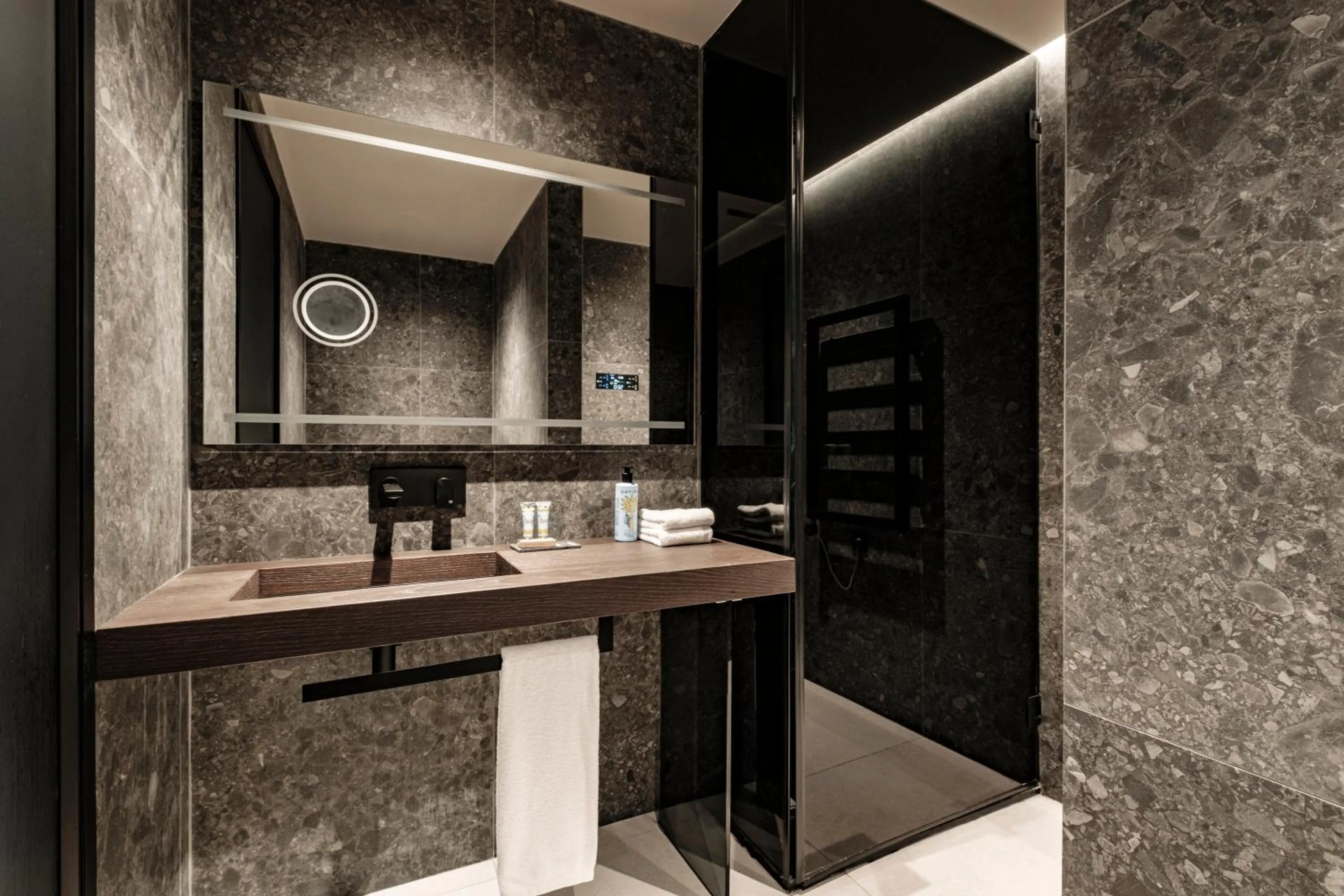 Bathroom in Fitch Hotel