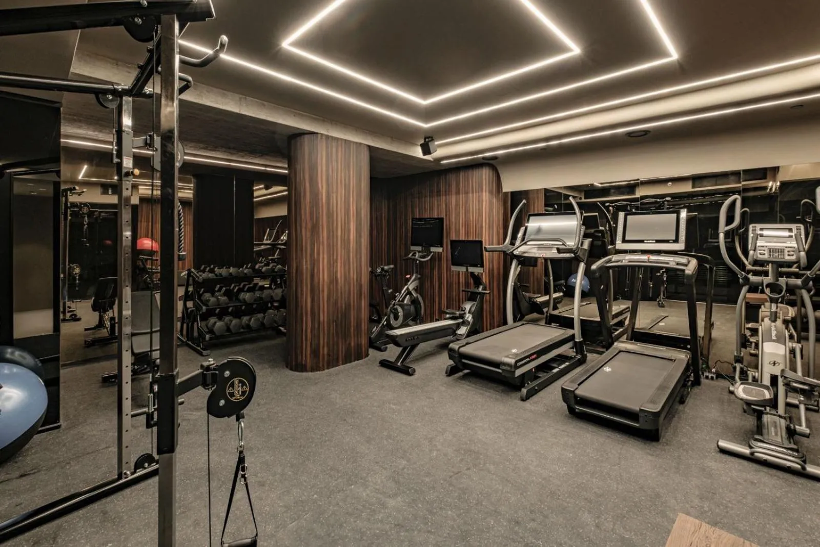 Fitness centre/facilities in Fitch Hotel