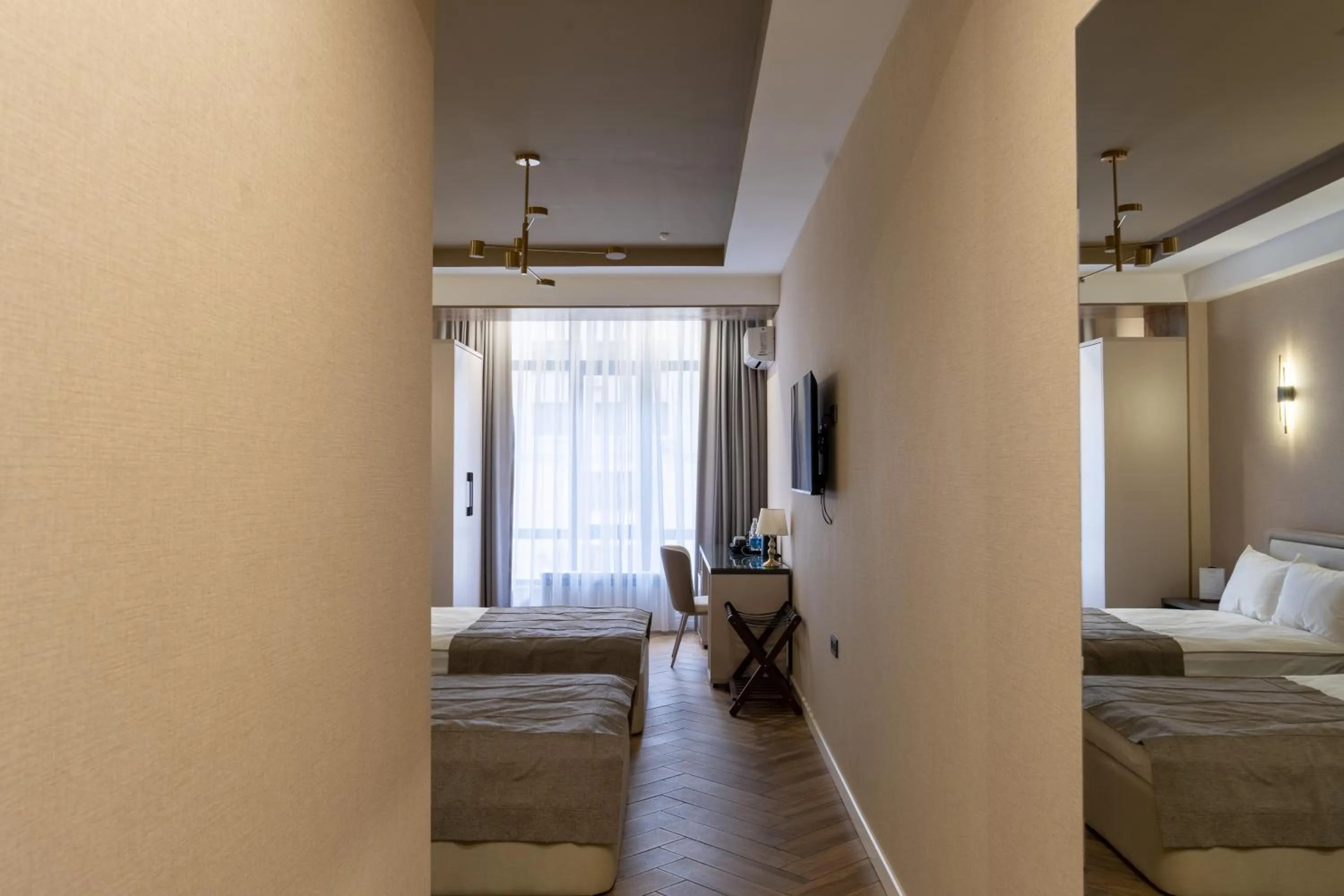 TV and multimedia, Bed in Five Hotel