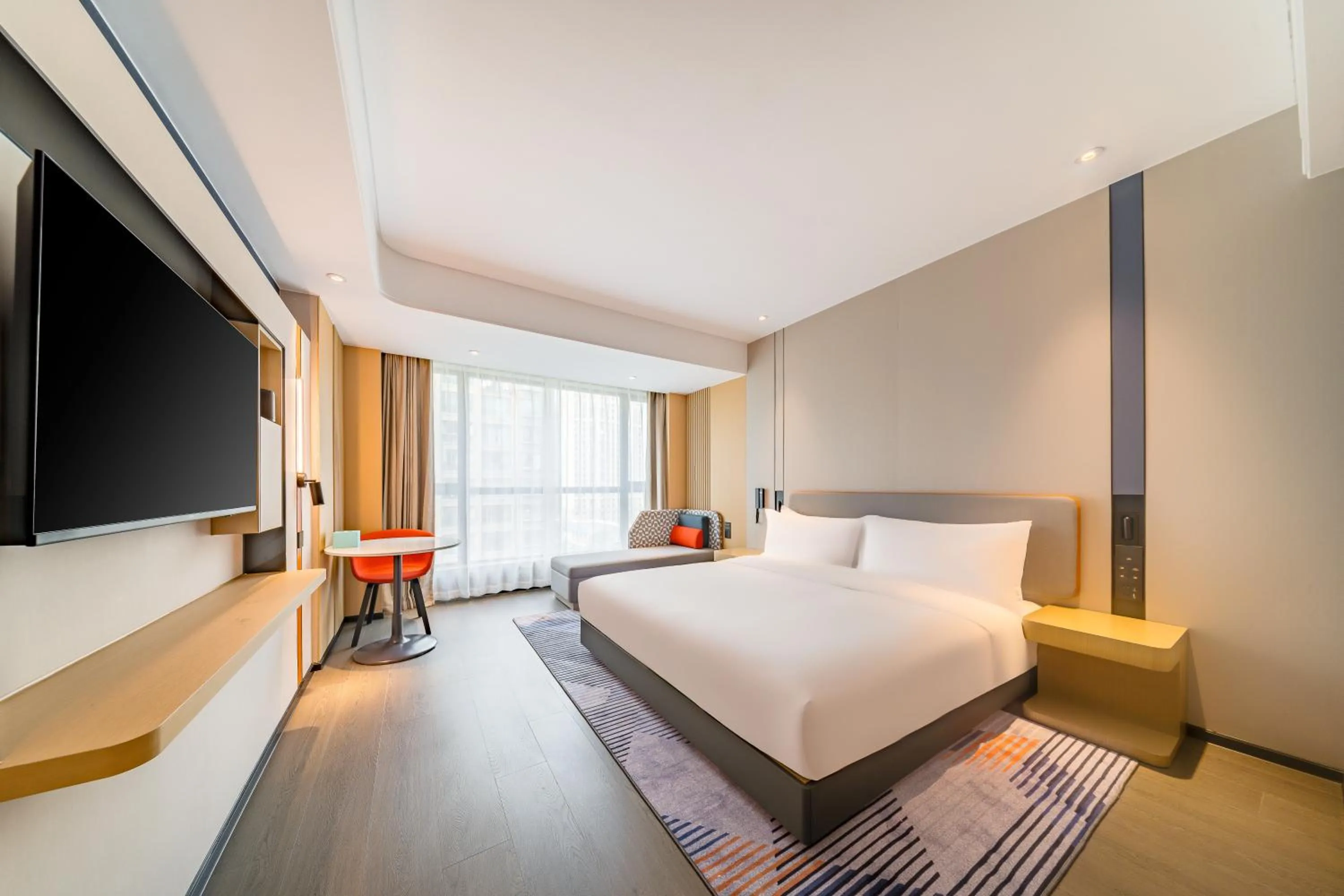 Bed in Holiday Inn Express Hangzhou Qianjiang CenturyCity by IHG