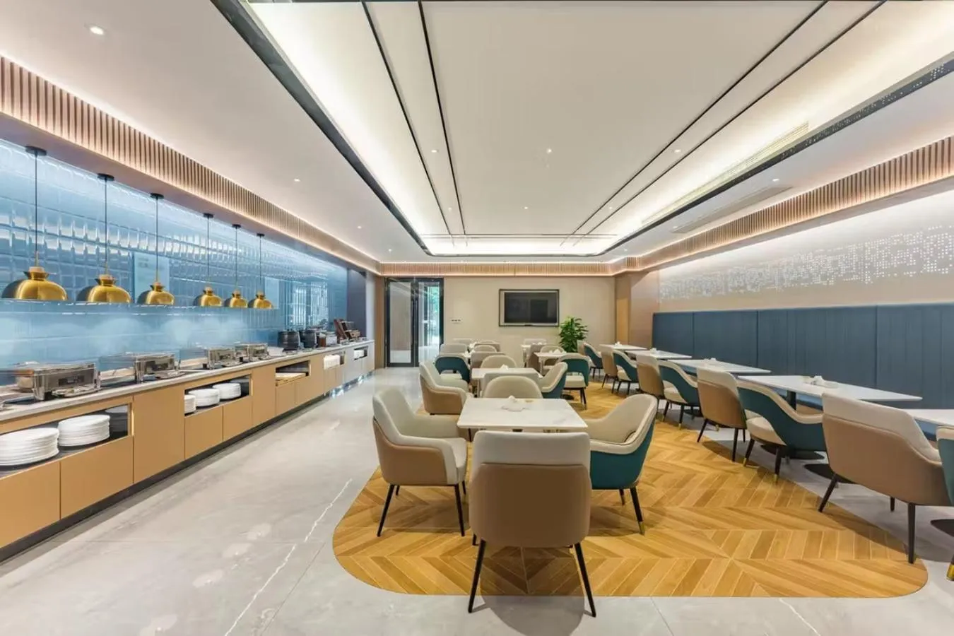 Buffet breakfast in Holiday Inn Express Hangzhou Qianjiang CenturyCity by IHG