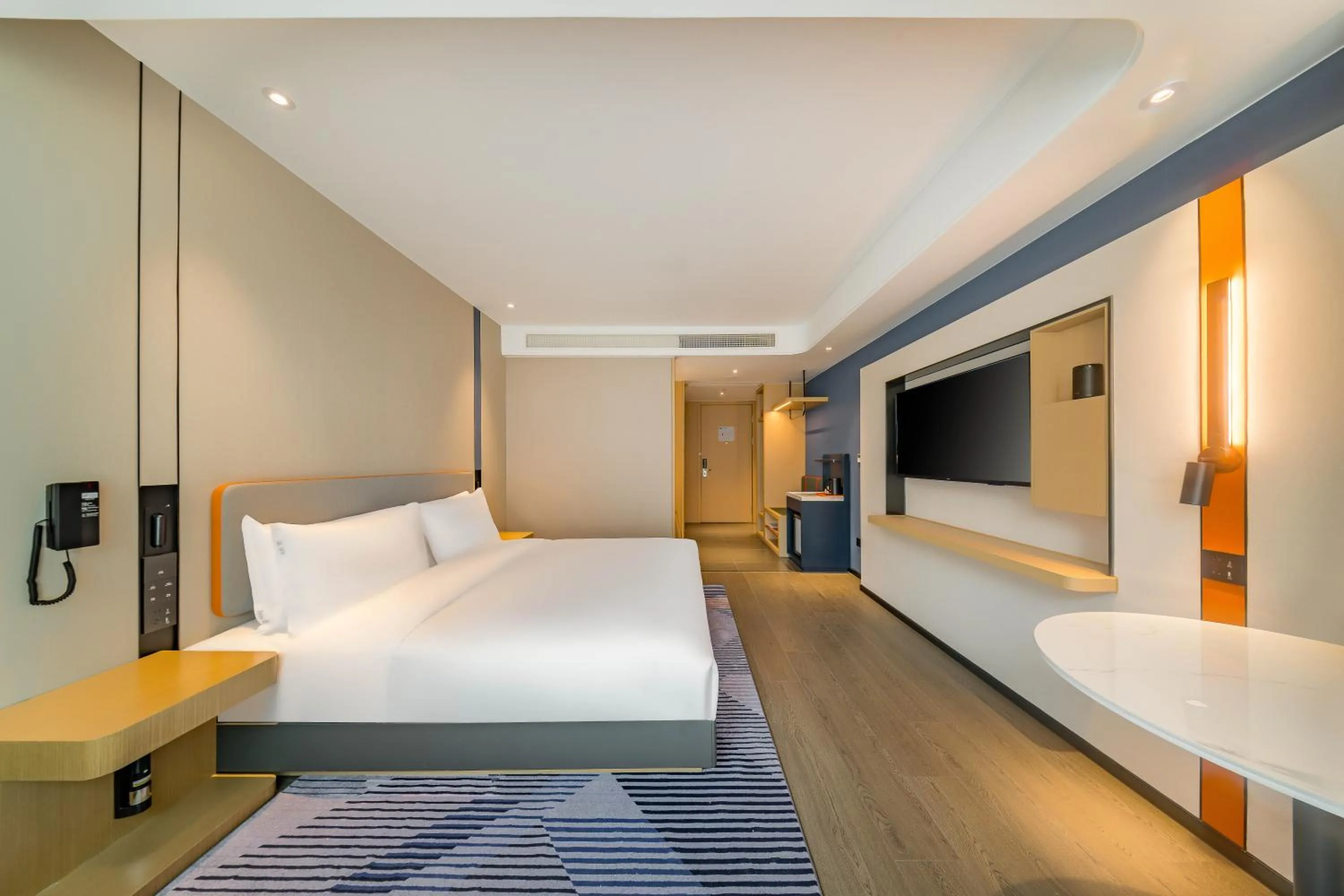 Bed in Holiday Inn Express Hangzhou Qianjiang CenturyCity by IHG