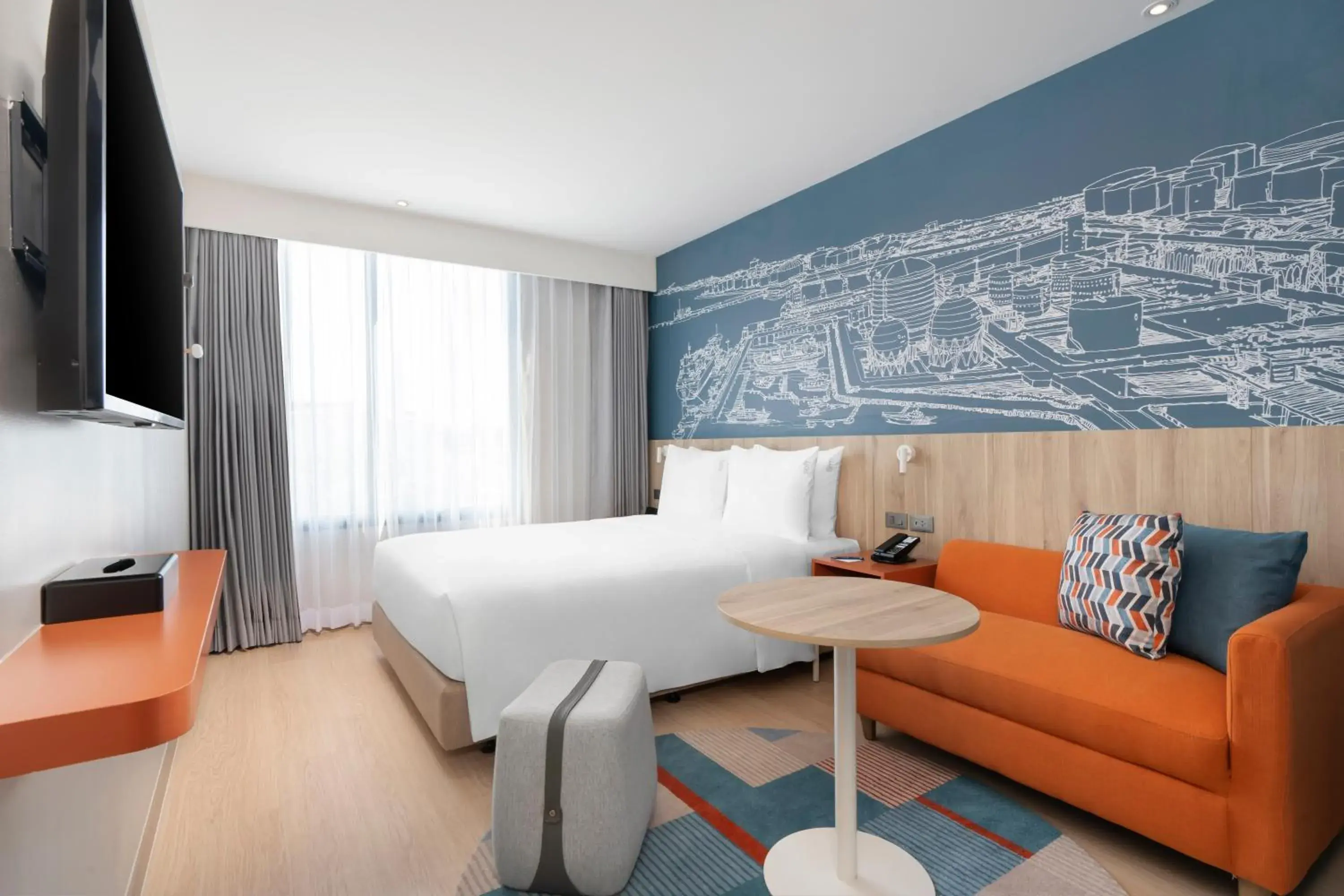 Bedroom, Bed in Holiday Inn Express Rayong Bedroom, Bed in Holiday Inn Express Rayong